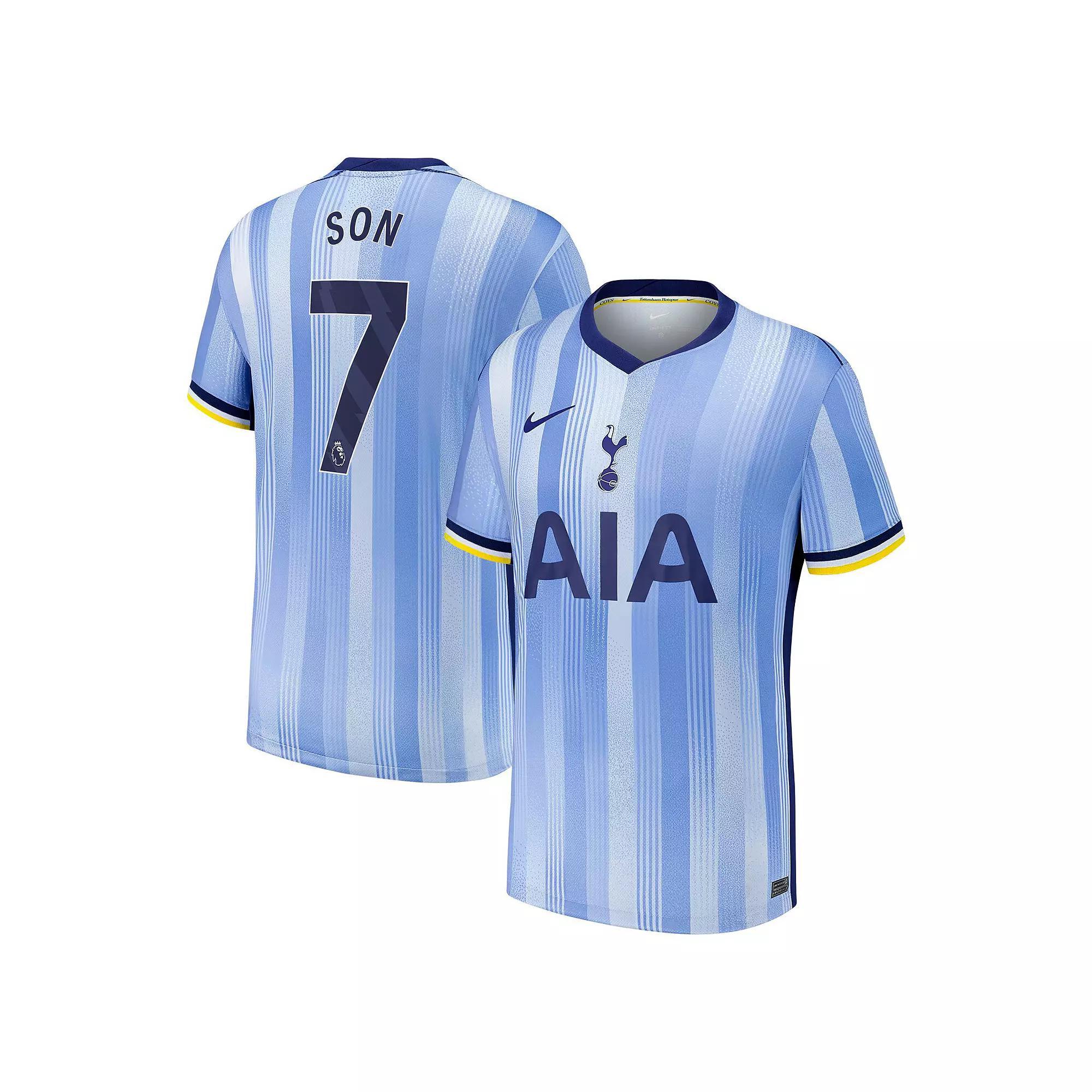Men's Nike Son Heung-Min Blue Tottenham Hotspur 2024/25 Away Replica Player Jersey, Size: XL, Tot Blue Product Image