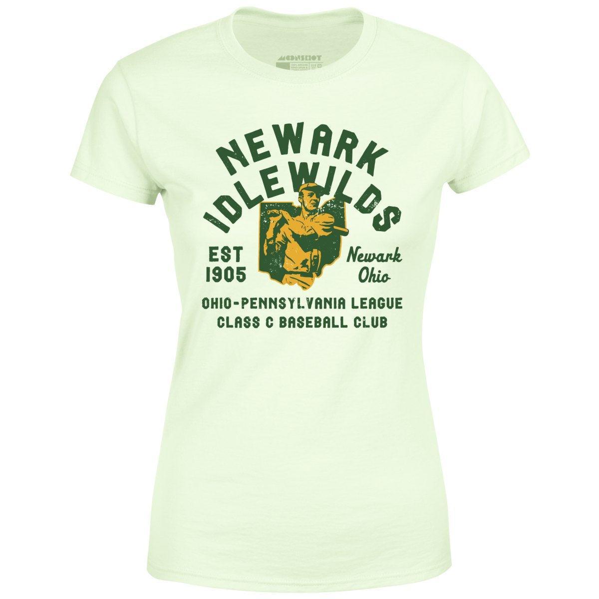 Newark Idlewilds - Ohio - Vintage Defunct Baseball Teams - Women's T-Shirt Female Product Image
