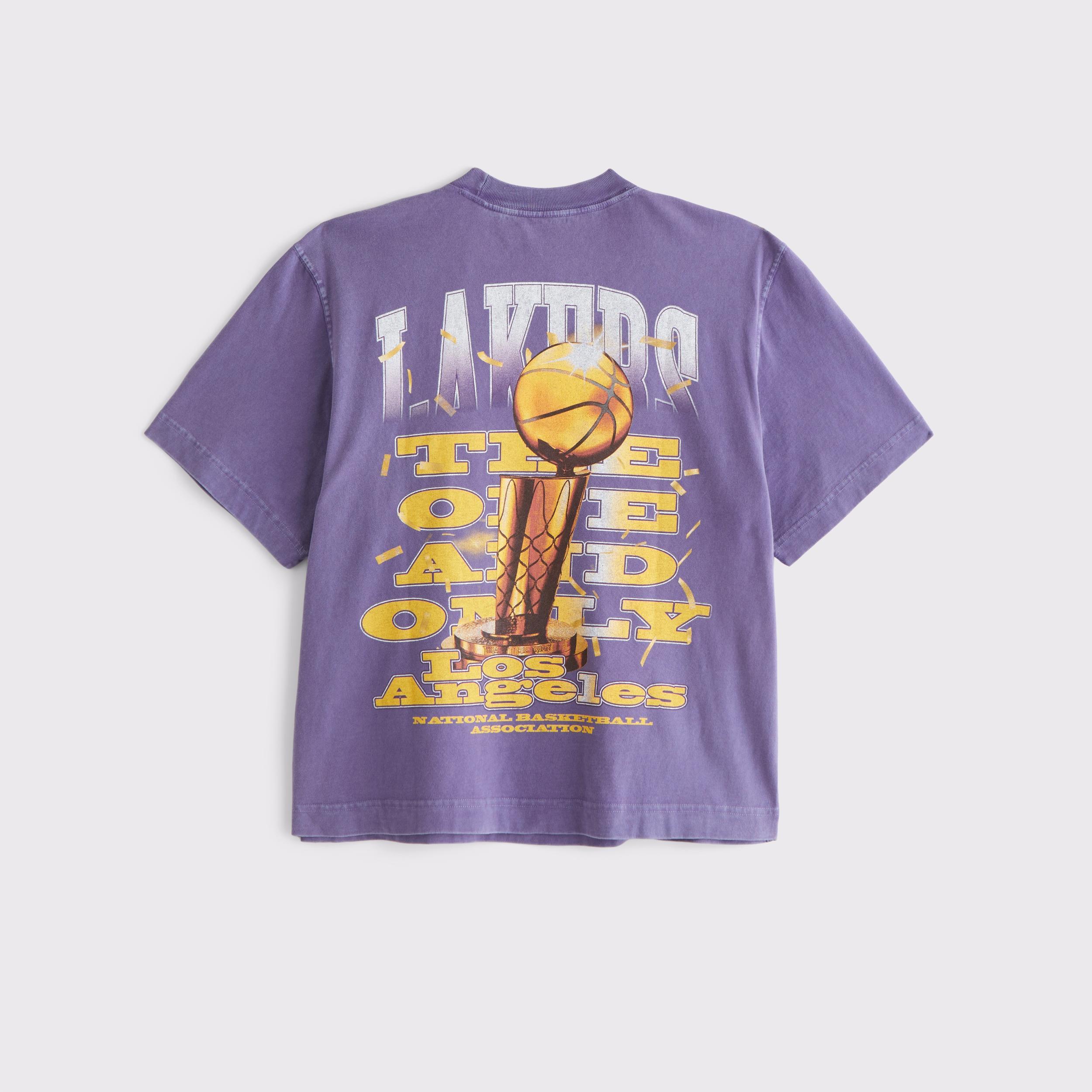 Cropped Minnesota Timberwolves Graphic Tee Product Image