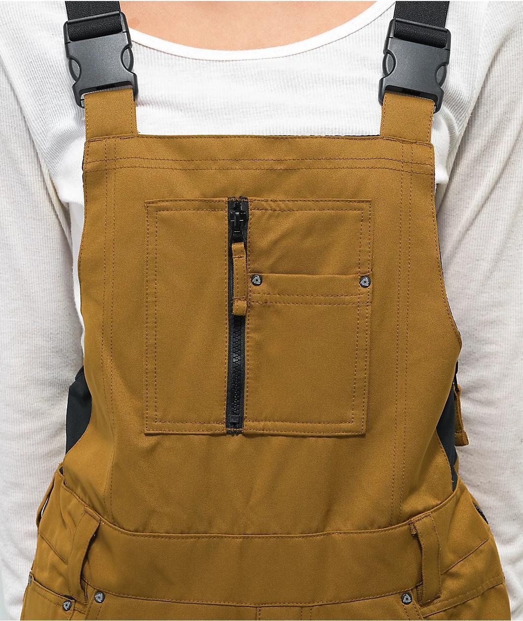 Aperture Adventure Tobacco 10K Bib Snowboard Pants Product Image