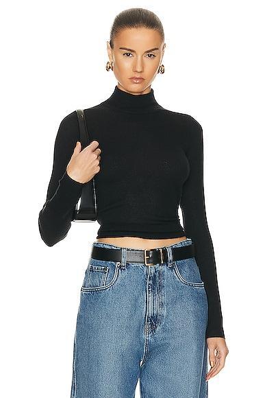 Guest In Residence Base Layer Rib Turtleneck Top Product Image