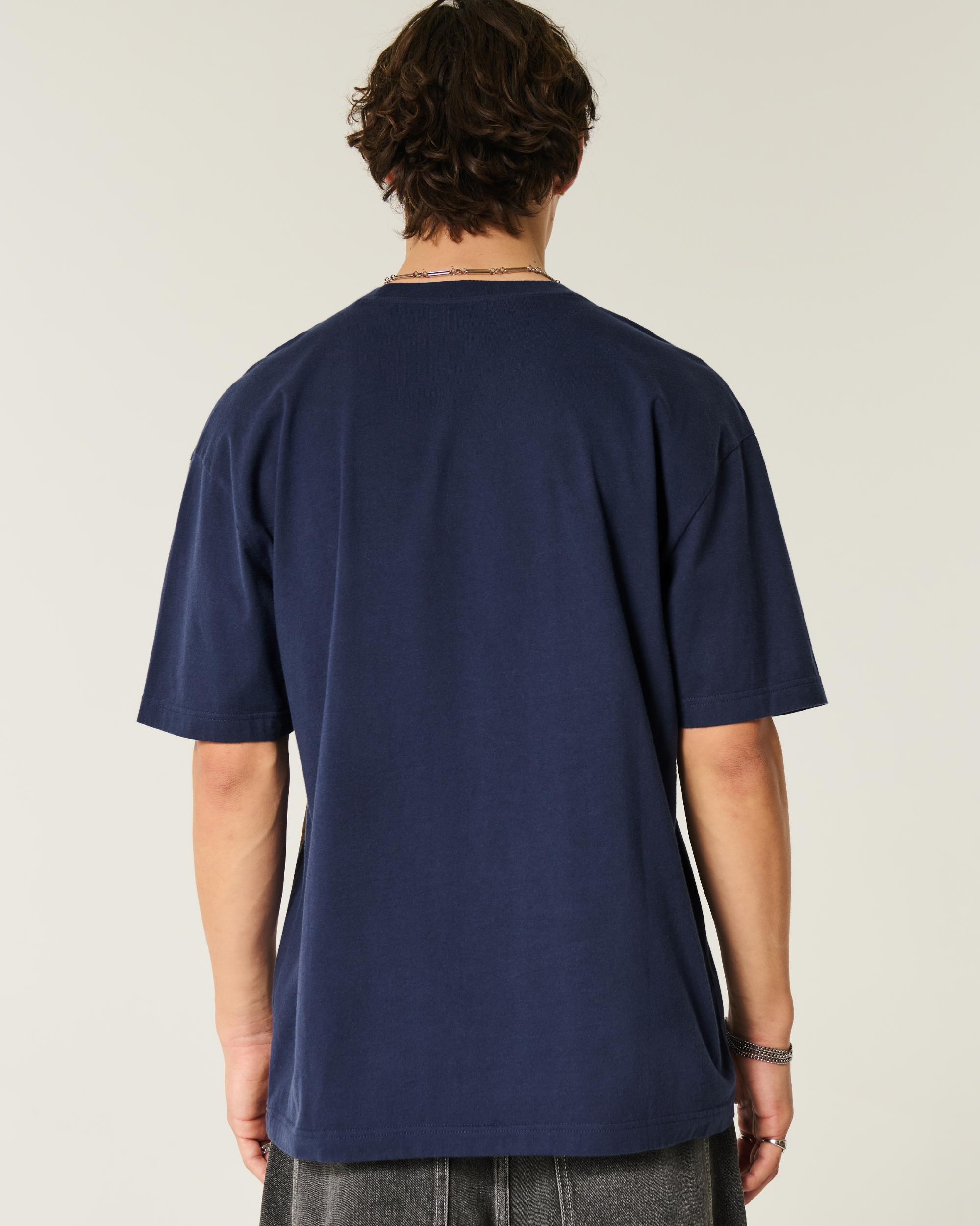 Boxy Michigan Wolverines Graphic Tee Product Image