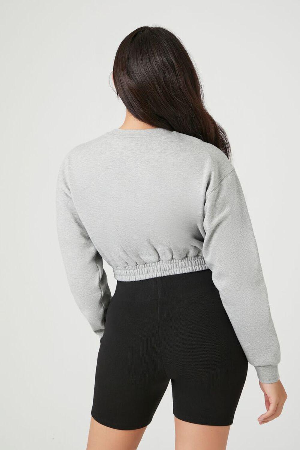 Cropped Boston Sports Club Pullover | Forever 21 Product Image