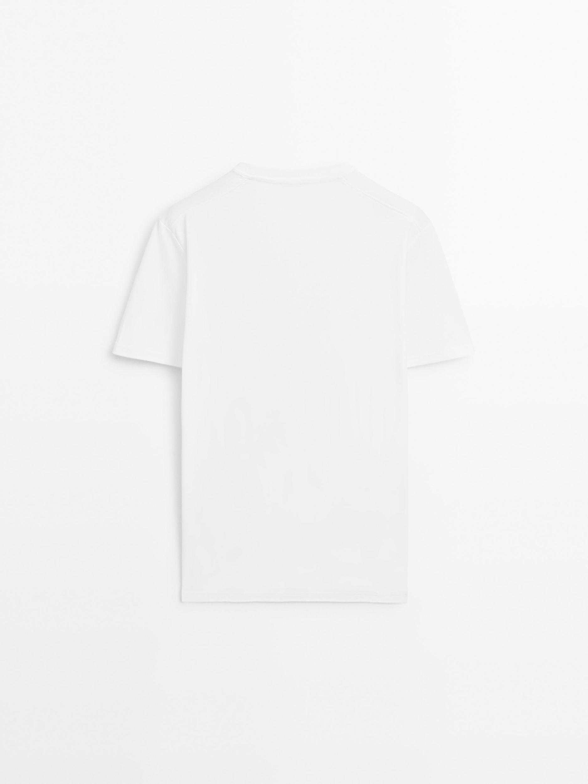 100% mercerised cotton T-shirt Product Image