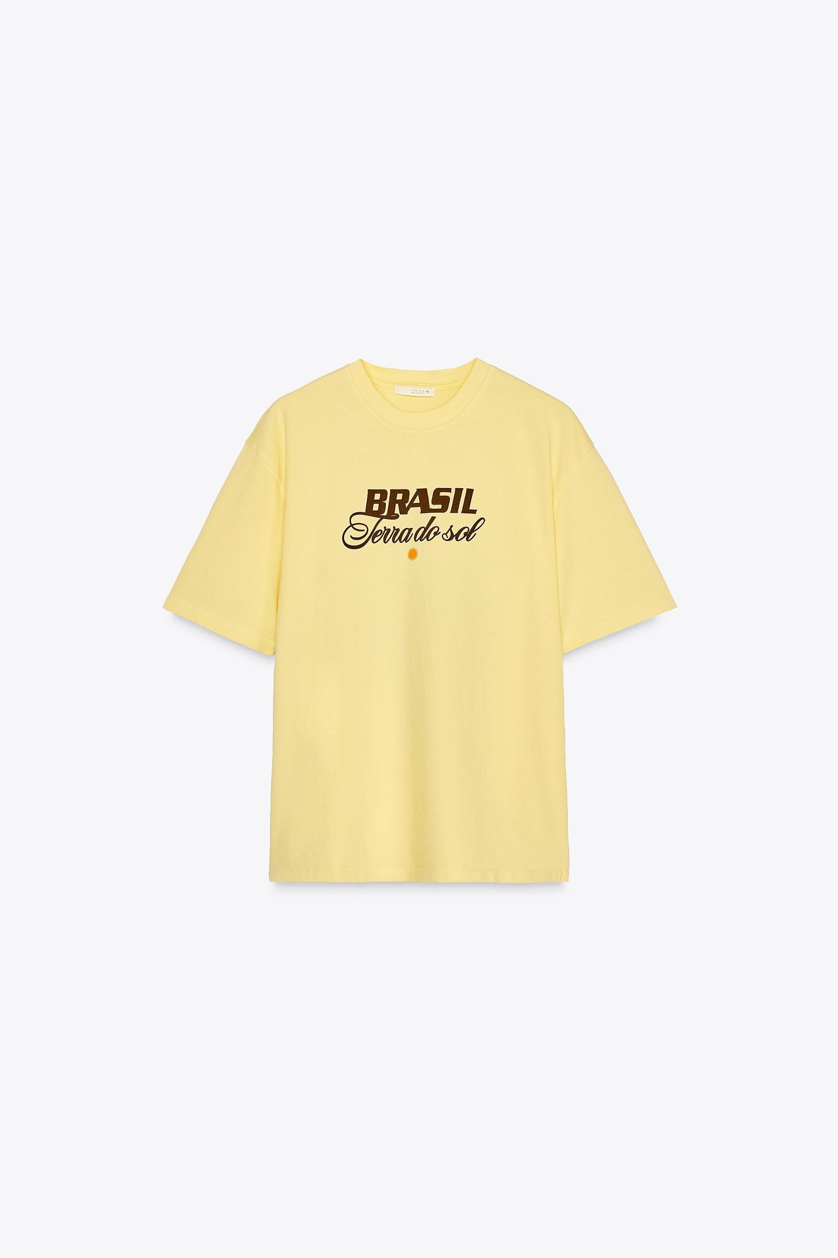 TEXT PRINT T-SHIRT Product Image