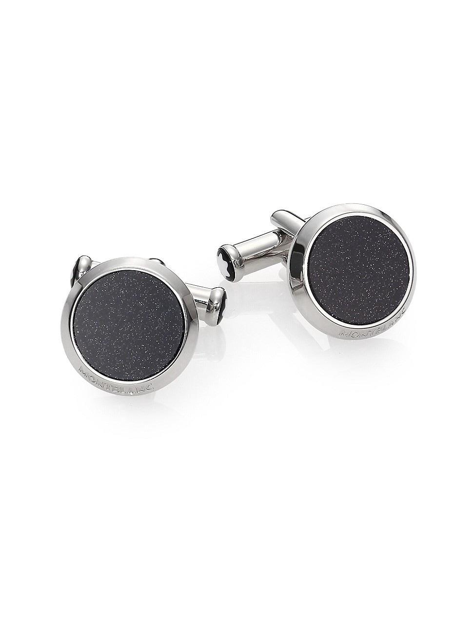 Montblanc Meisterstuck Goldstone Round Cufflinks Product Image