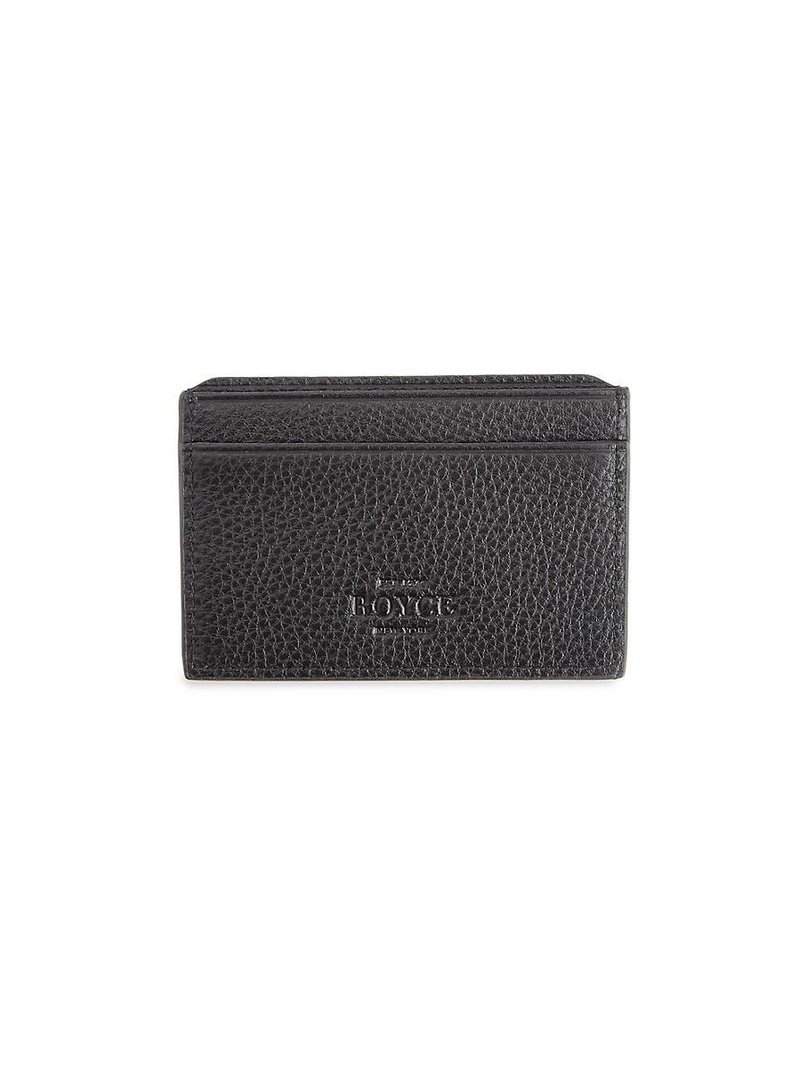Womens RFID-Blocking Leather Card Case Product Image