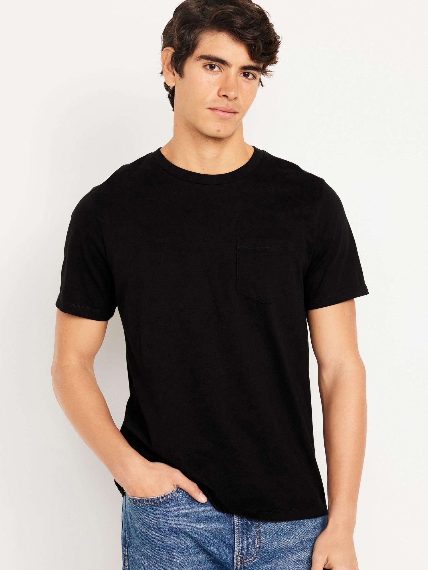 Crew-Neck Pocket T-Shirt Product Image