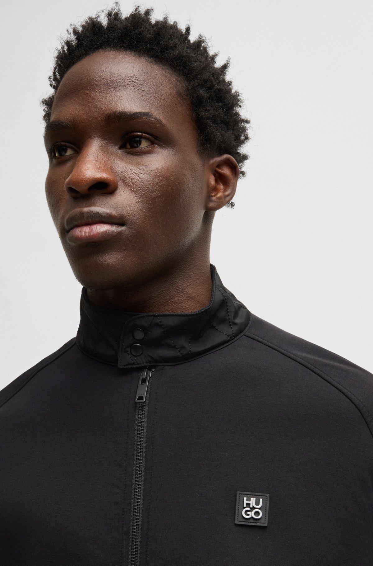 Jacket with contrast trims Product Image