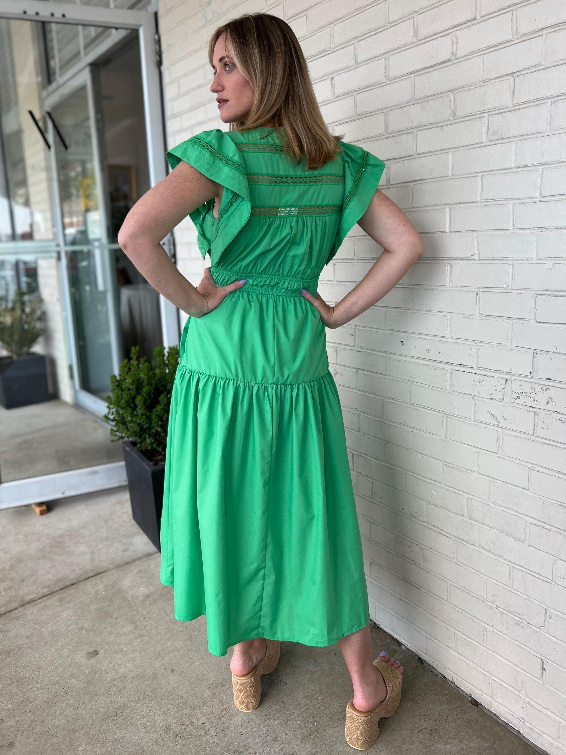Brighton Tiered Midi Dress Product Image