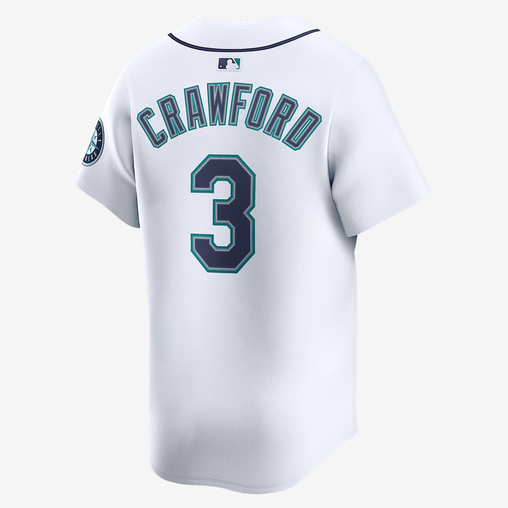 Logan Gilbert Seattle Mariners Nike Mens Dri-FIT ADV MLB Limited Jersey | LM25MVHOMV9-5C8 Product Image