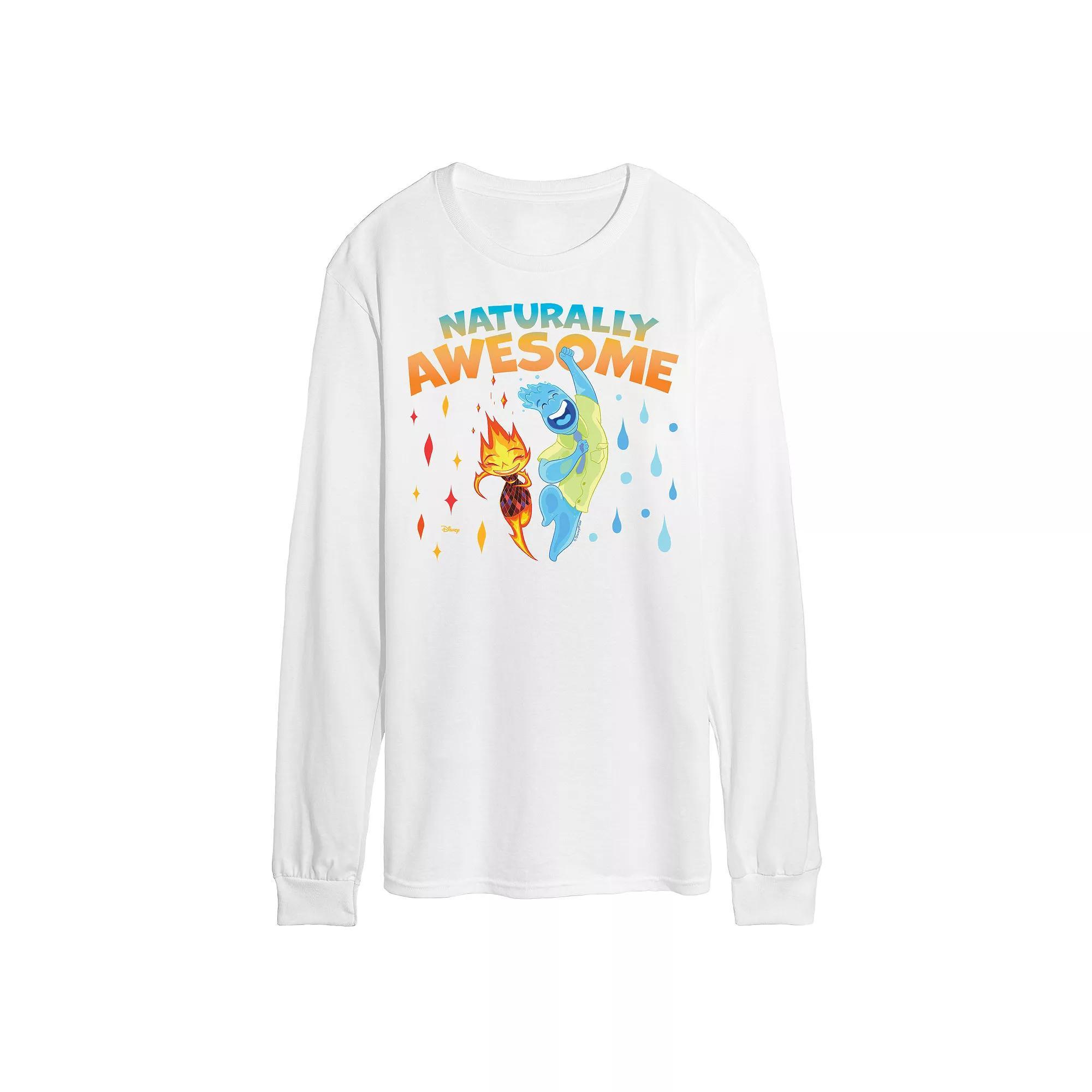 Disney's Elemental Men's Naturally Awesome Long Sleeve,  Product Image
