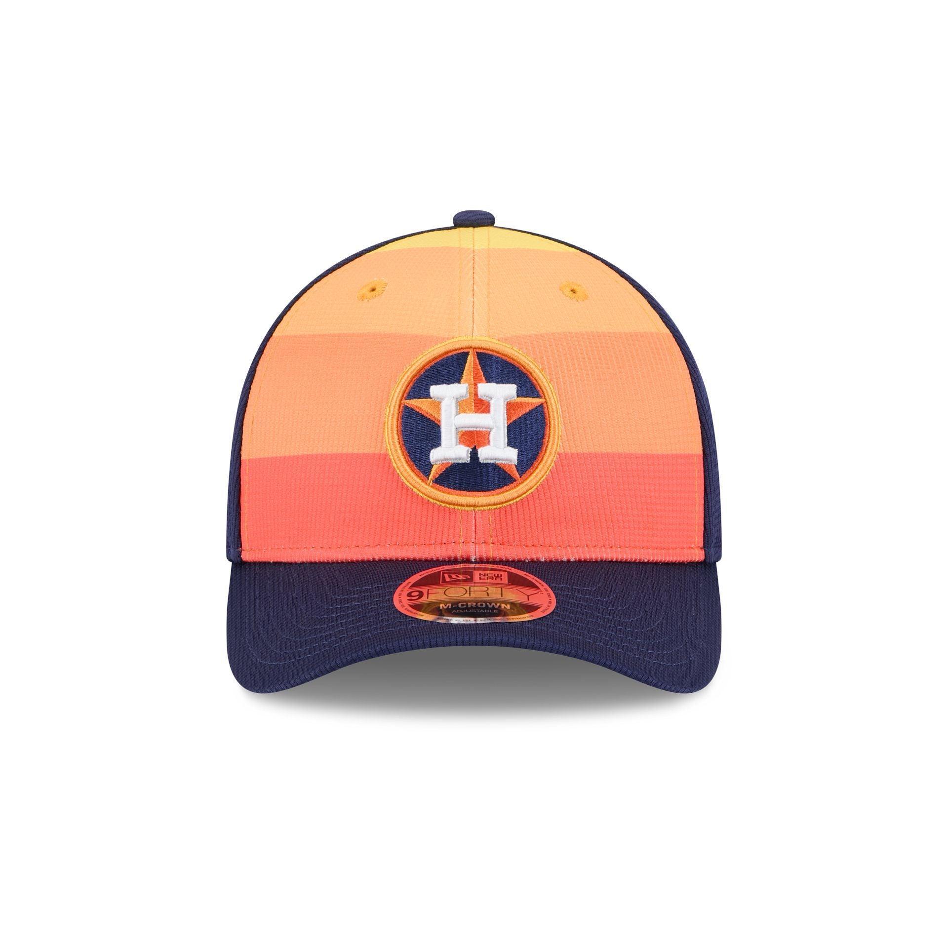 Houston Astros 2025 Batting Practice 9FORTY M-Crown Snapback Hat Male Product Image