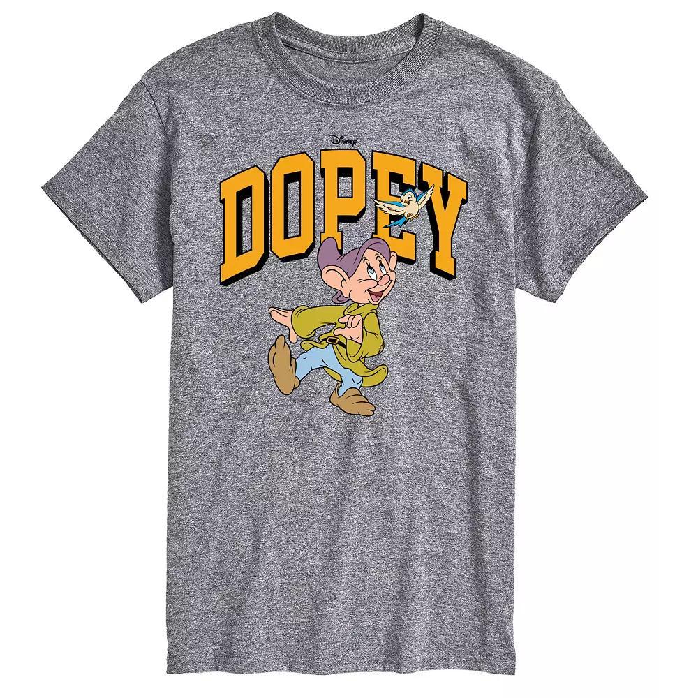 Disney Princess Big & Tall Dopey Easily Distracted Graphic Tee, Men's,  Product Image