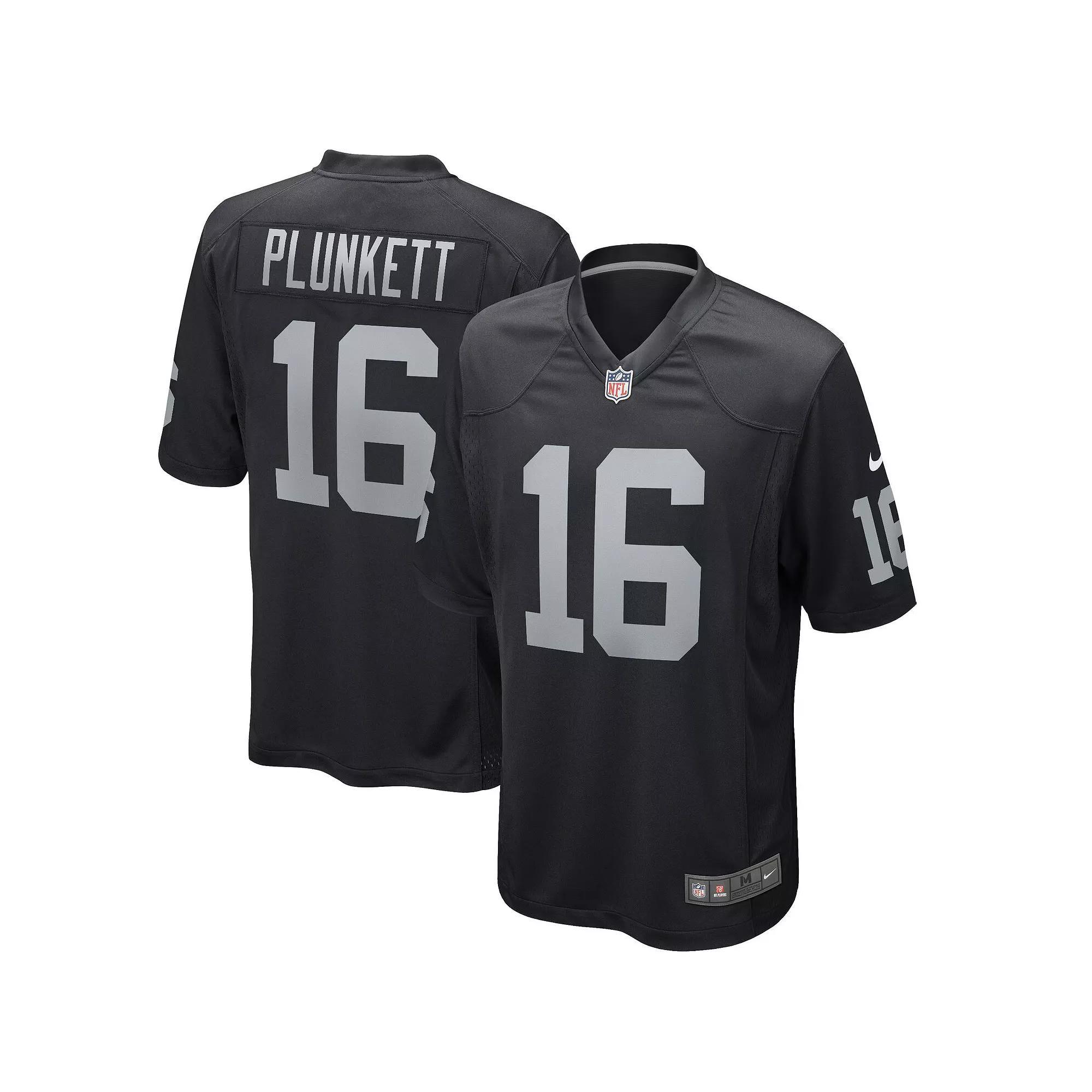 Men's Nike Jim Plunkett Black Las Vegas Raiders Game Retired Player Jersey, Size: XL, Lvr Black Product Image