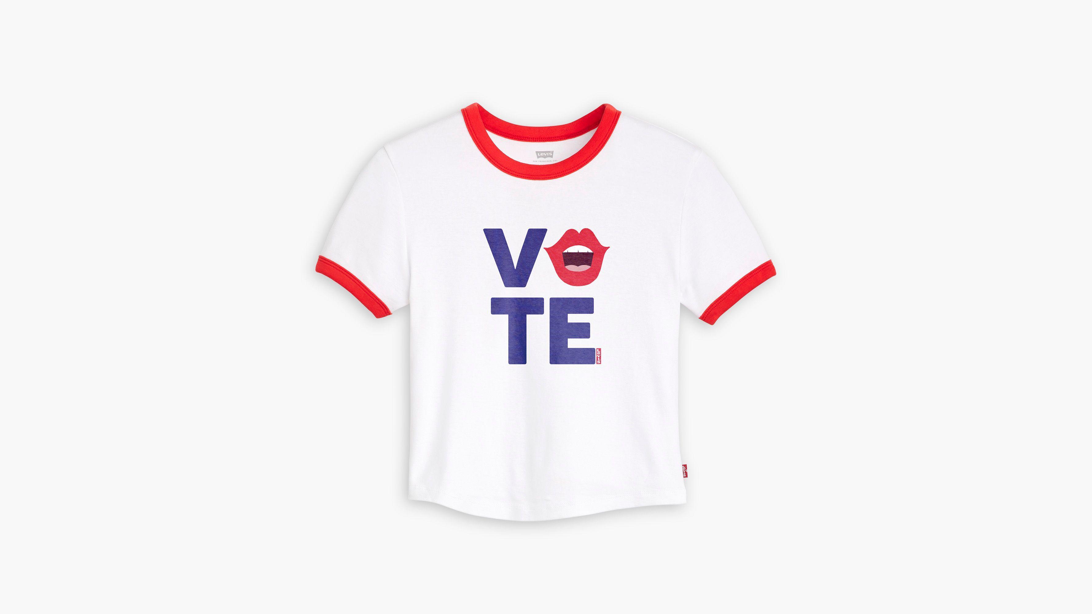 Levi's® Vote Ringer Mini T-Shirt Product Image