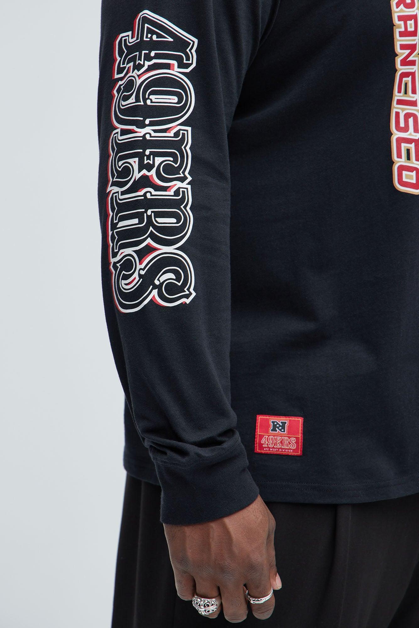 49ers In Orbit Long Sleeve Tee - Black Product Image