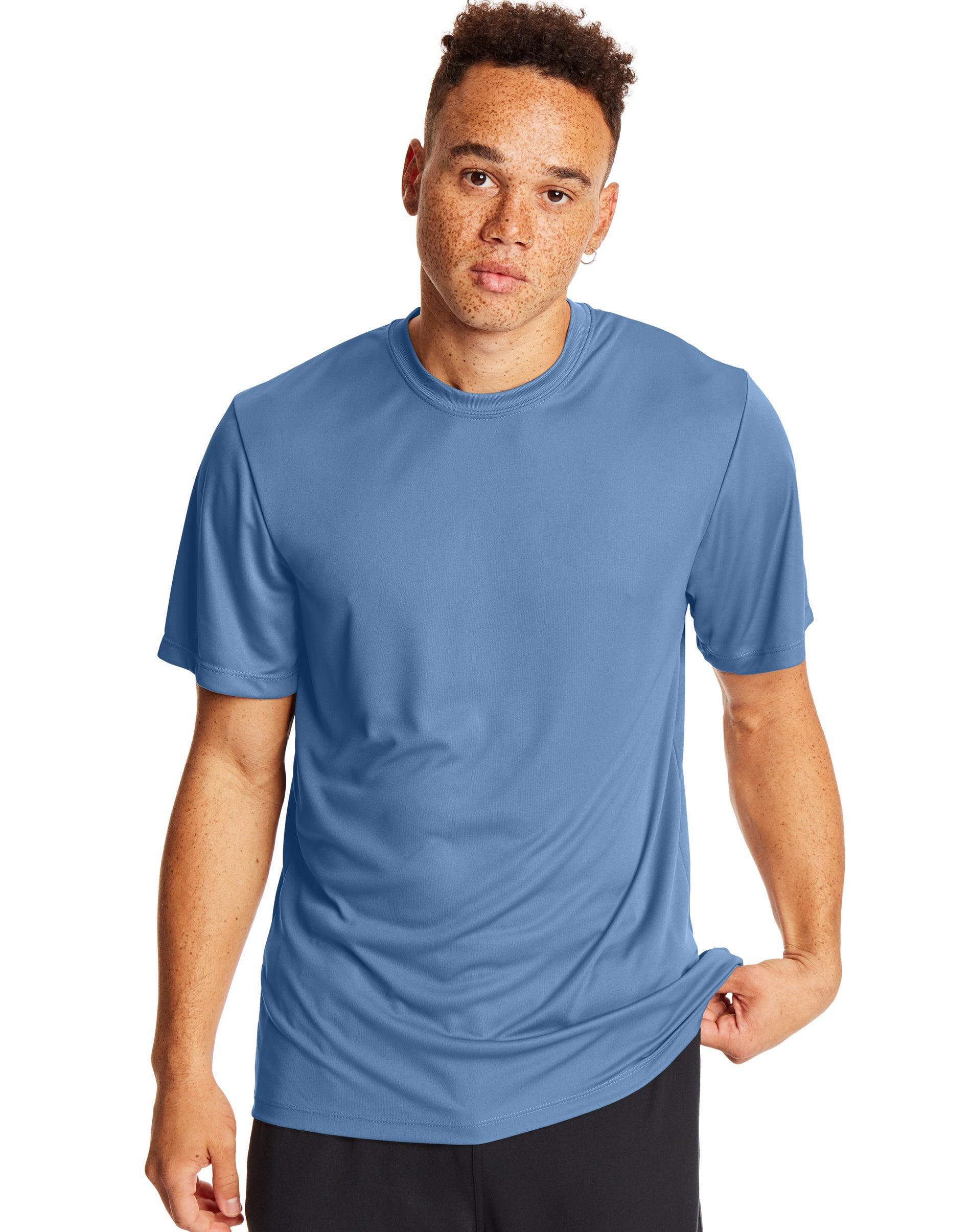 Men's Hanes® CoolDRI Performance Tee, Size: Small, Deep Royal Product Image