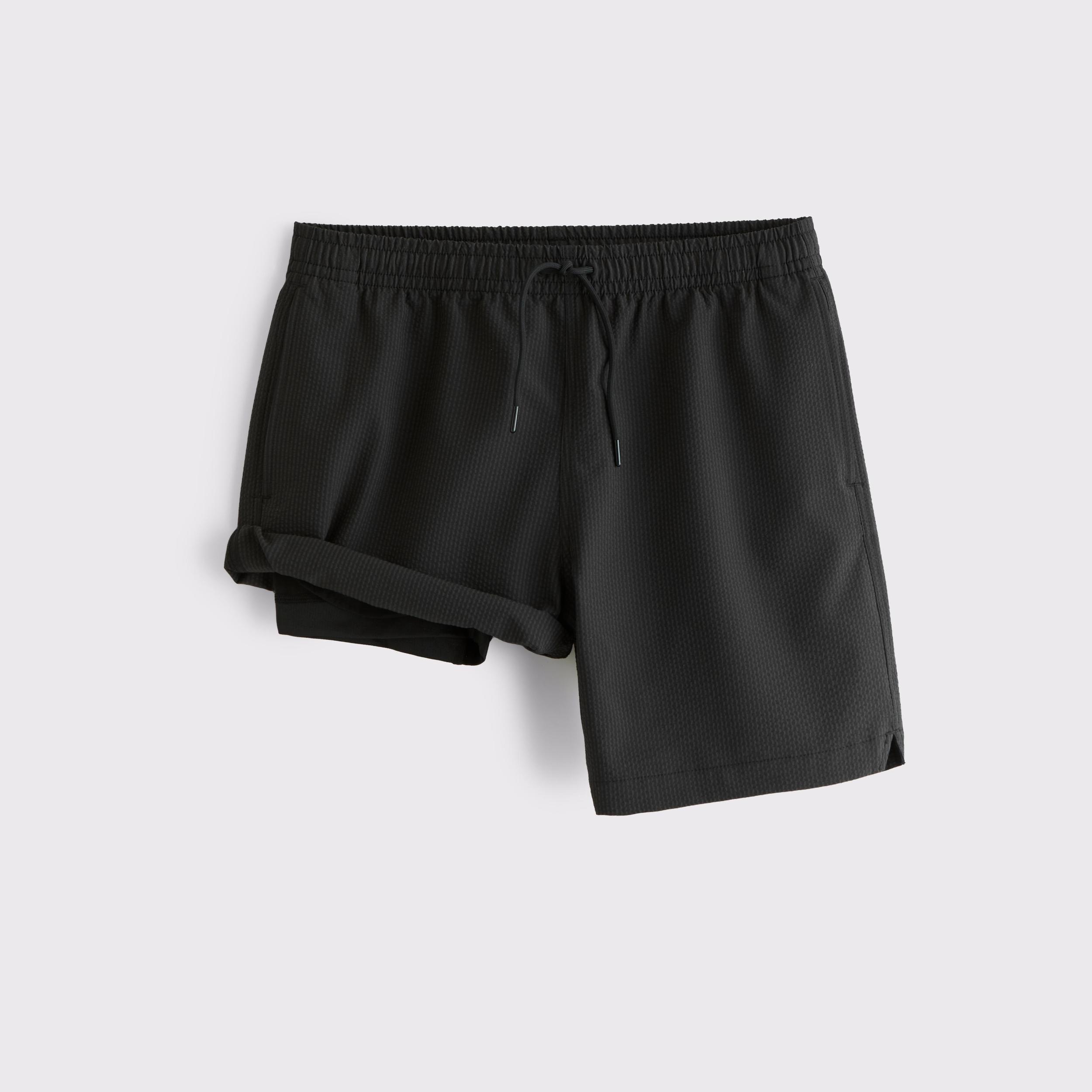 Pull-On Seersucker Swim Trunk Product Image