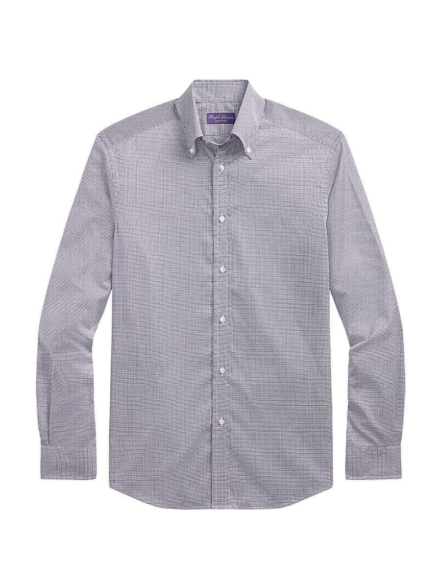 Mens Journey Plaid Button-Down Shirt Product Image