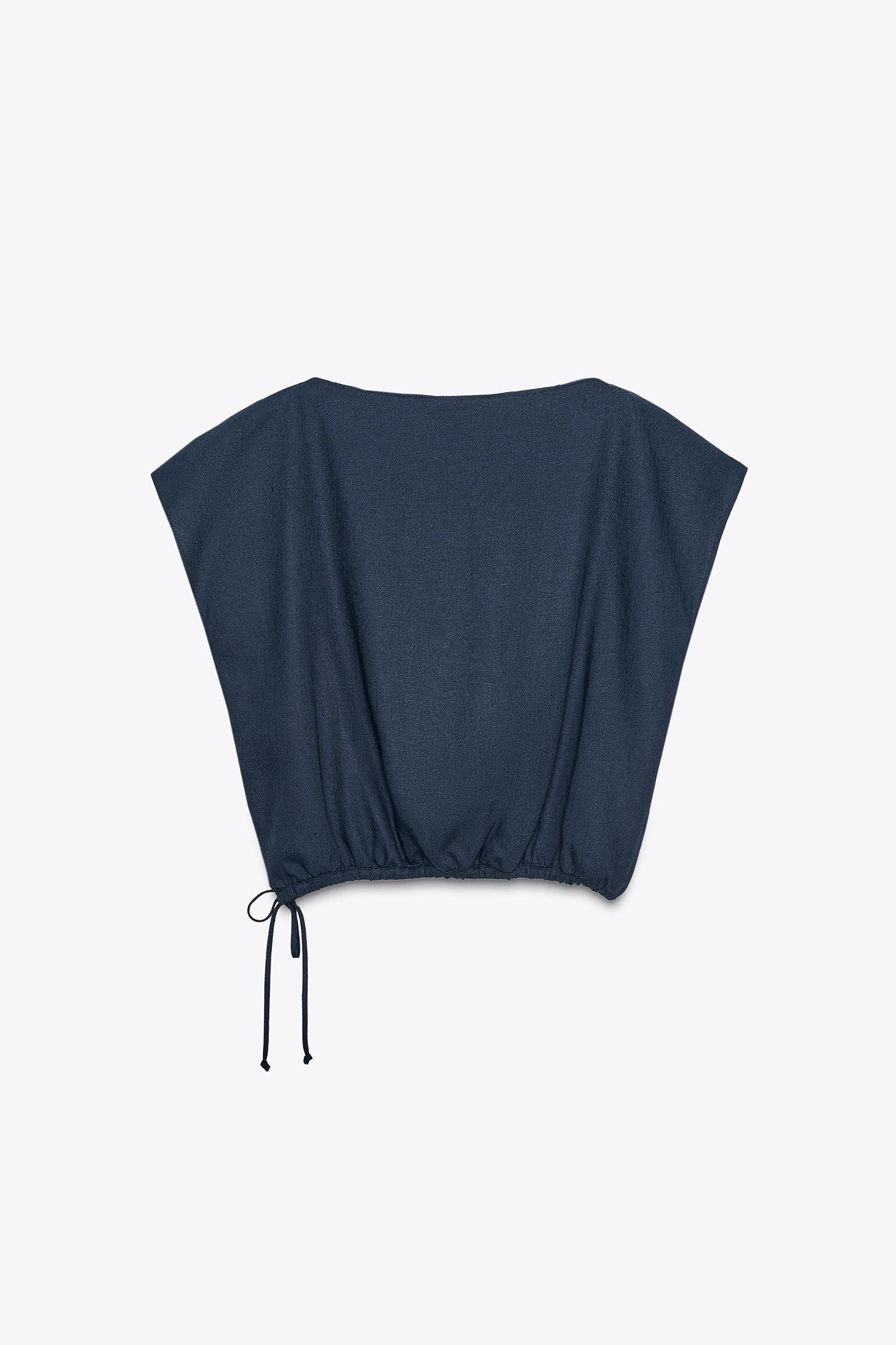 ZW COLLECTION LINEN BALLOON PANTS Product Image