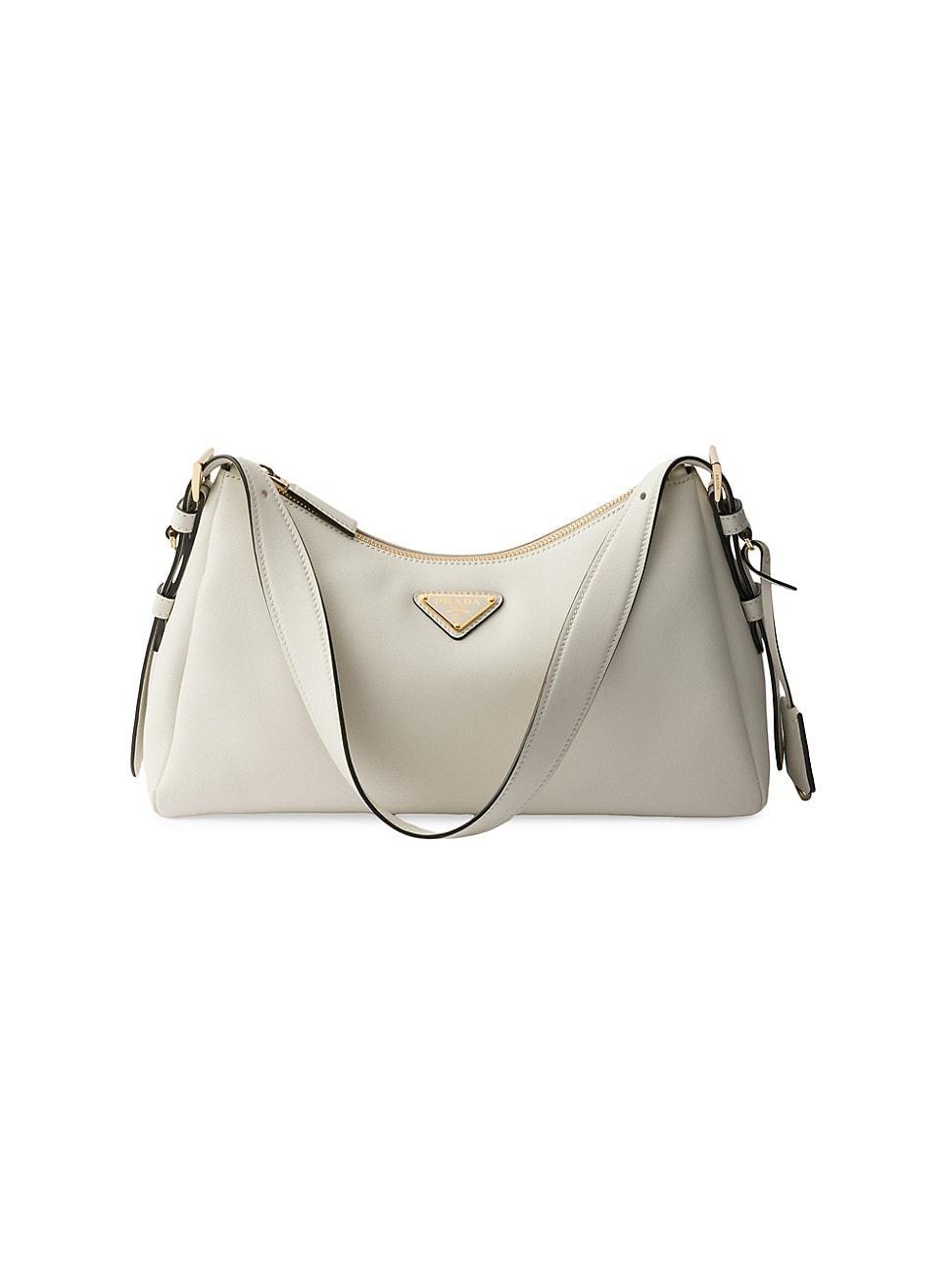 Womens Aimee Medium Leather Shoulder Bag Product Image