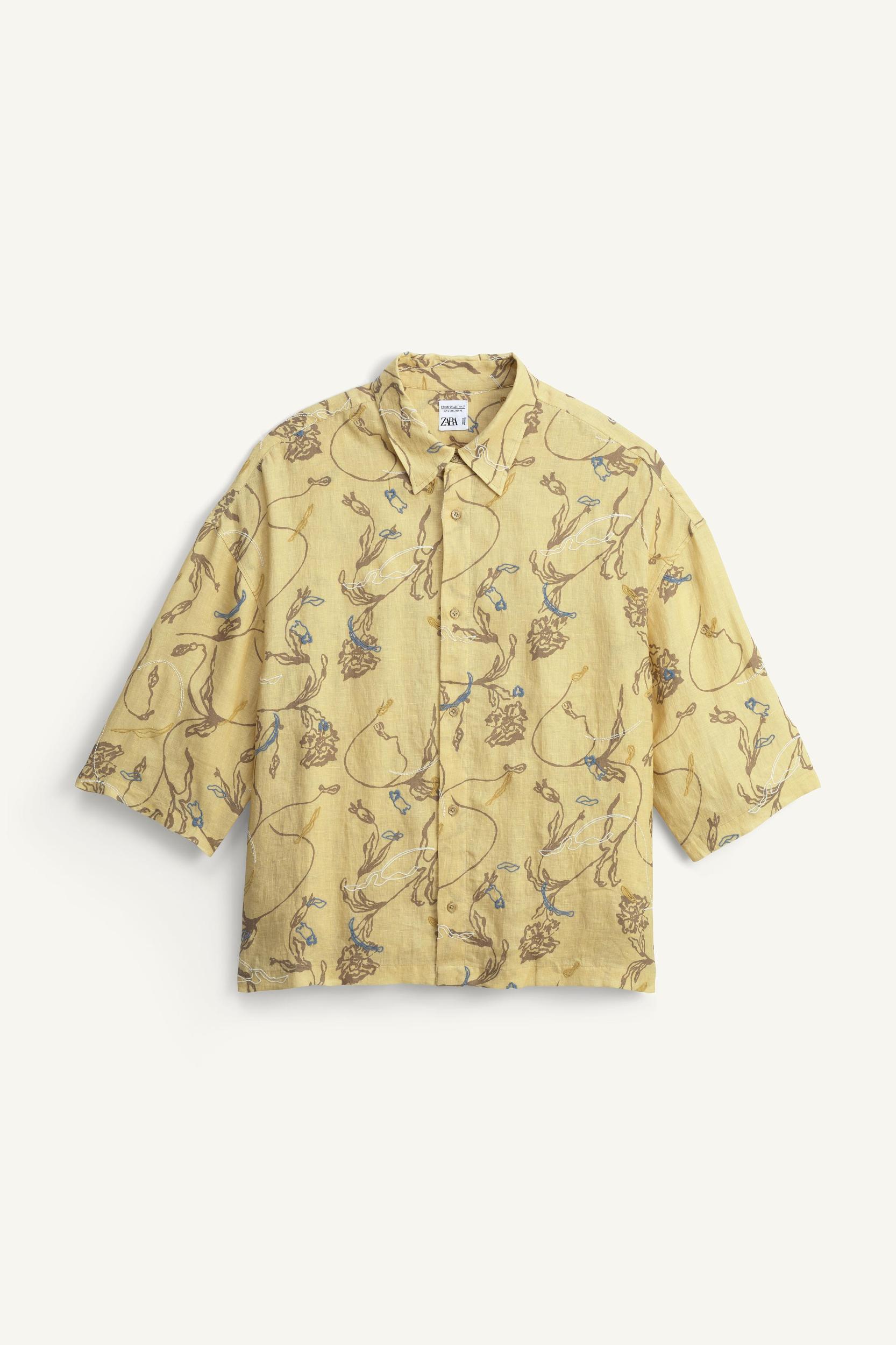 LIMITED EDITION EMBROIDERED PRINT SHIRT Product Image