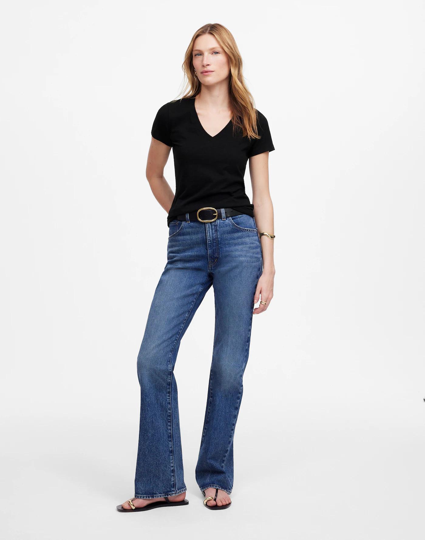 Slub Perfect V-Neck Tee Product Image