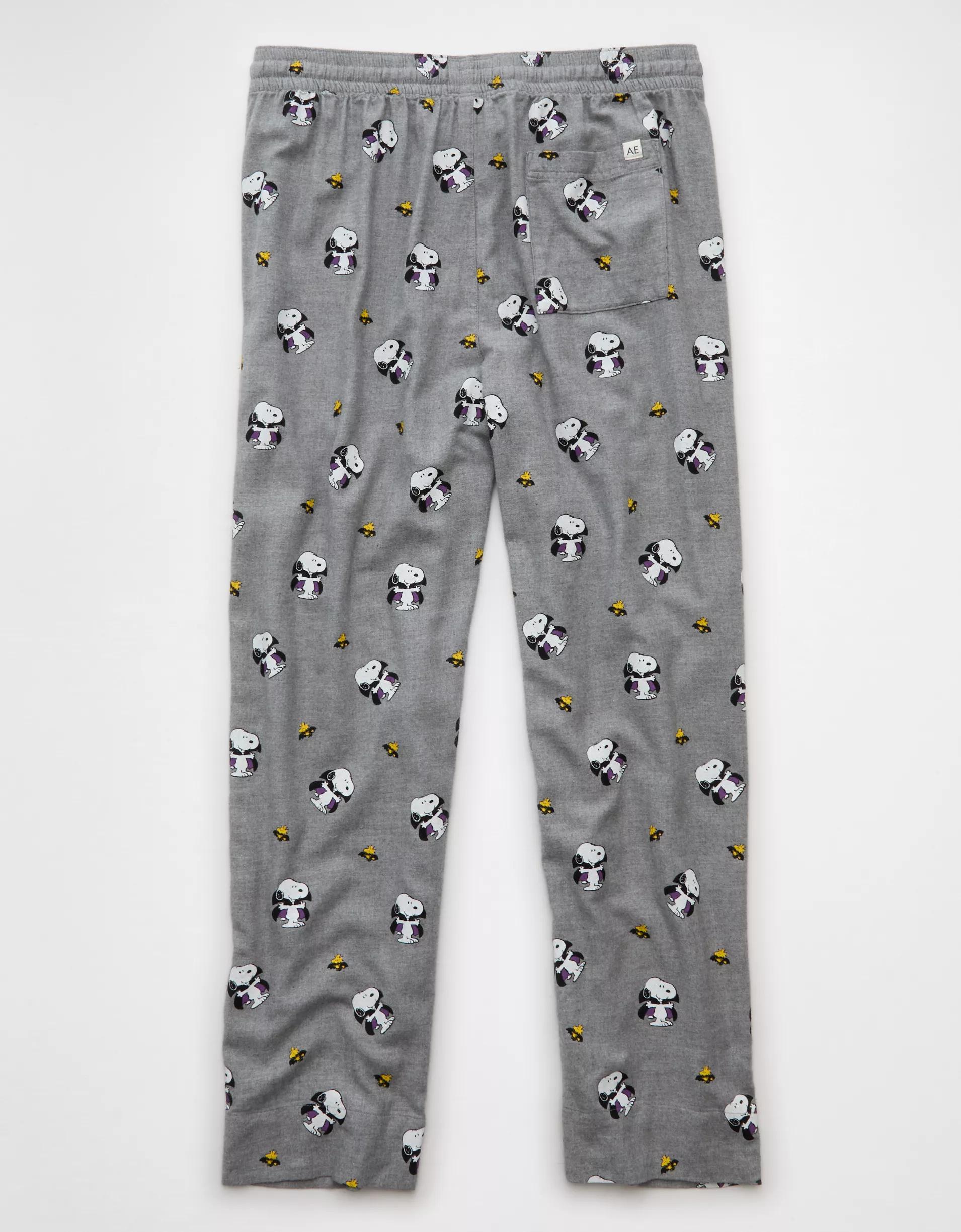 AE Snoopy Halloween Flannel Pant Product Image