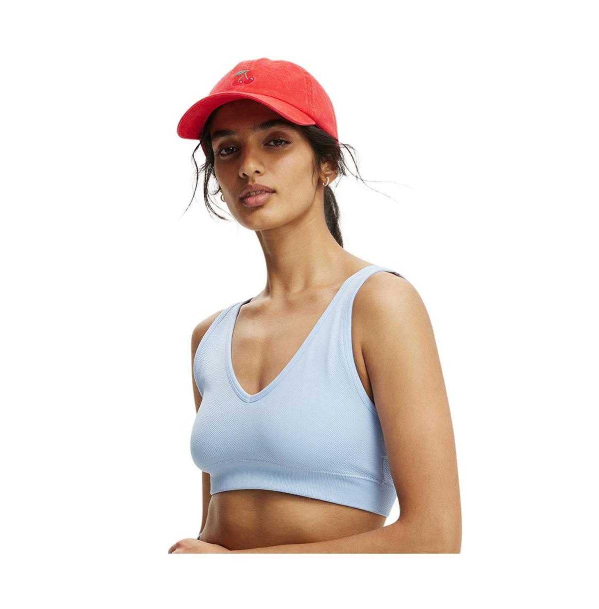 Cotton On Womens Seamless Plunge Strappy Back Crop Product Image