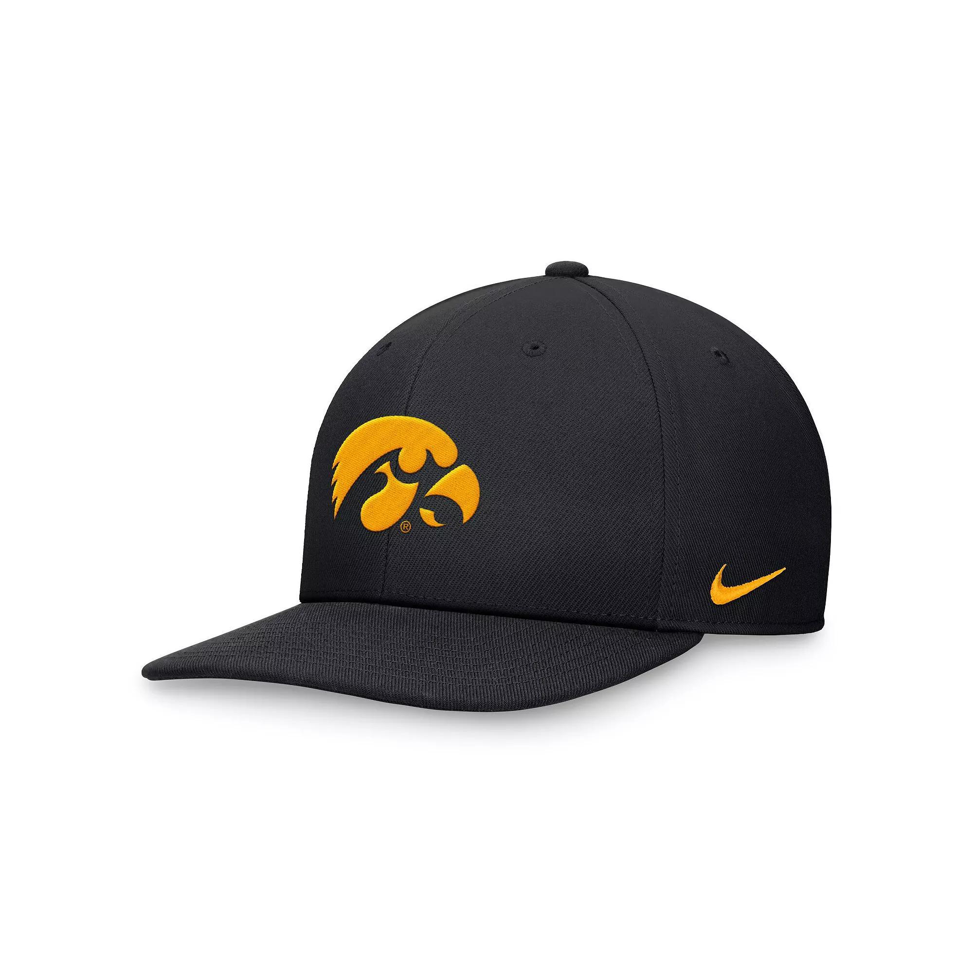 Mens Nike Iowa Hawkeyes On-Field Pro Bill Snapback Hat Product Image