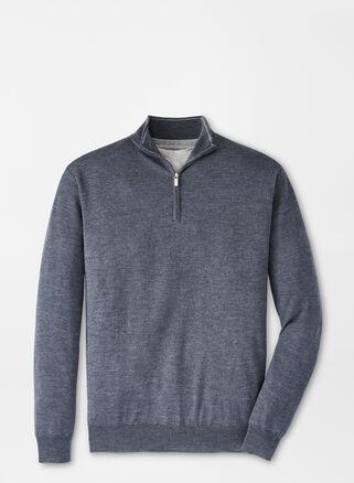 Mens Autumn Crest Quarter-Zip Sweater Product Image