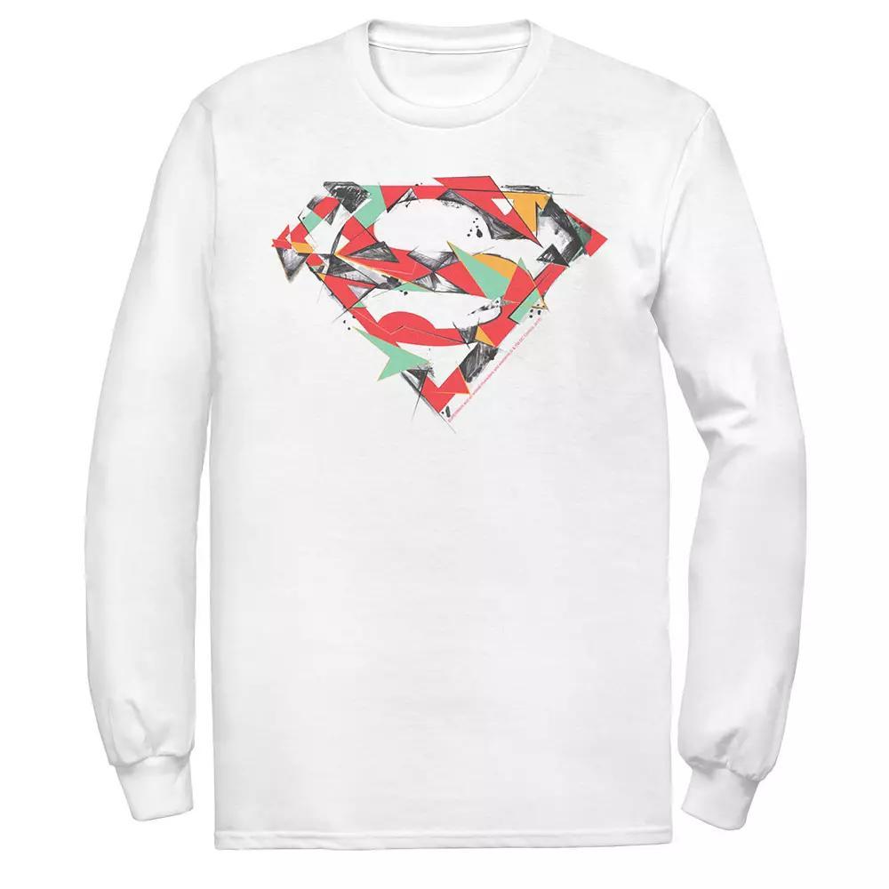 Men's DC Comics Superman Polygon Chest Logo Tee,  Product Image