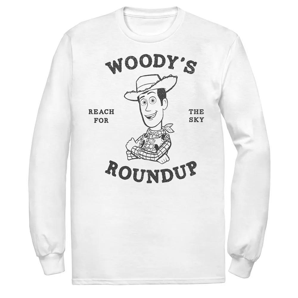 Men's Disney/Pixar Toy Story Woody's Roundup Outline Sketch Tee,  Product Image