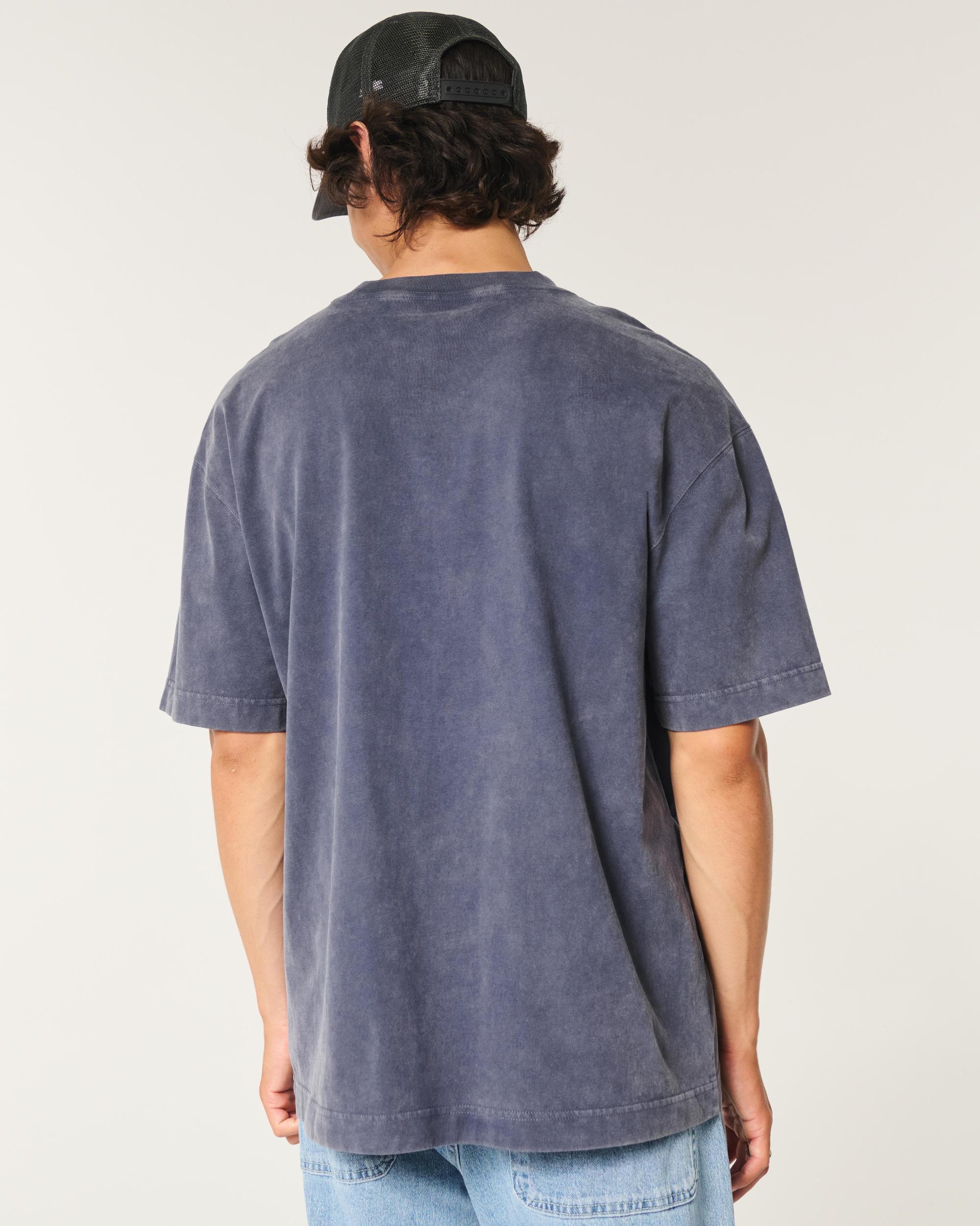 Dalix Mens Lil Smile Heavy Weight Cotton Tee Product Image