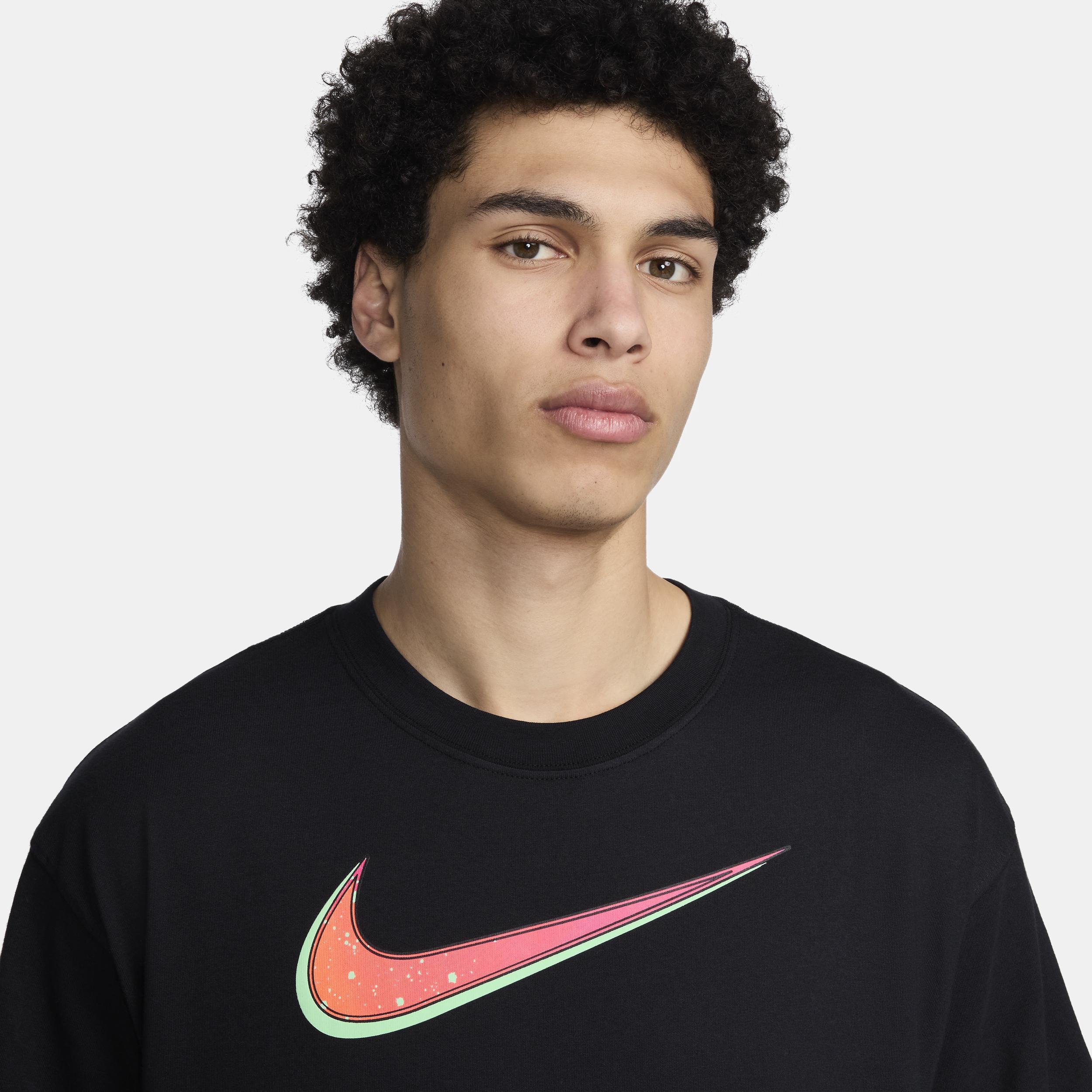 Nike Mens LeBron M90 Basketball T-Shirt | FV8406-010 Product Image