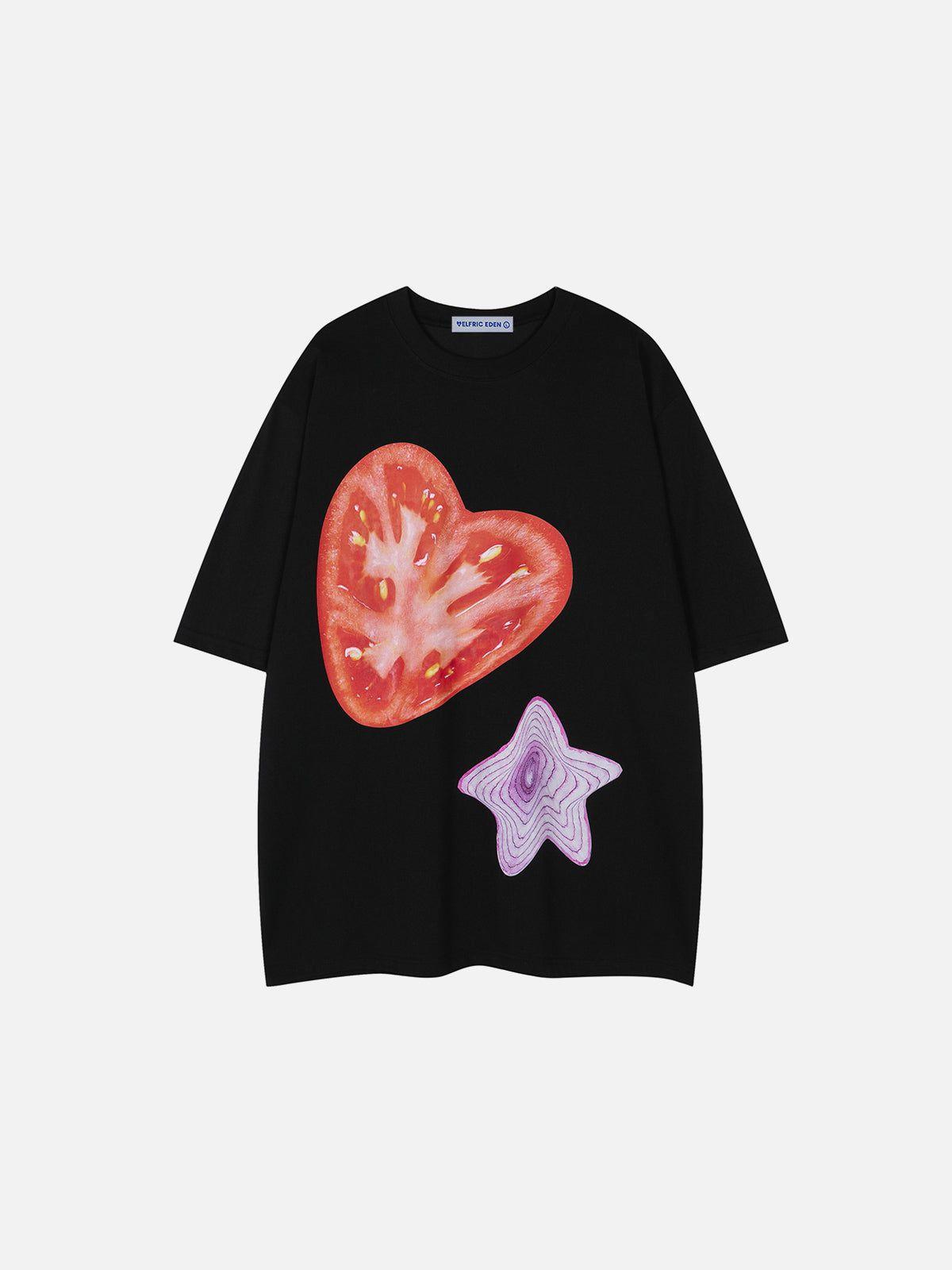 Aelfric Eden Heart Star Print Tee Product Image