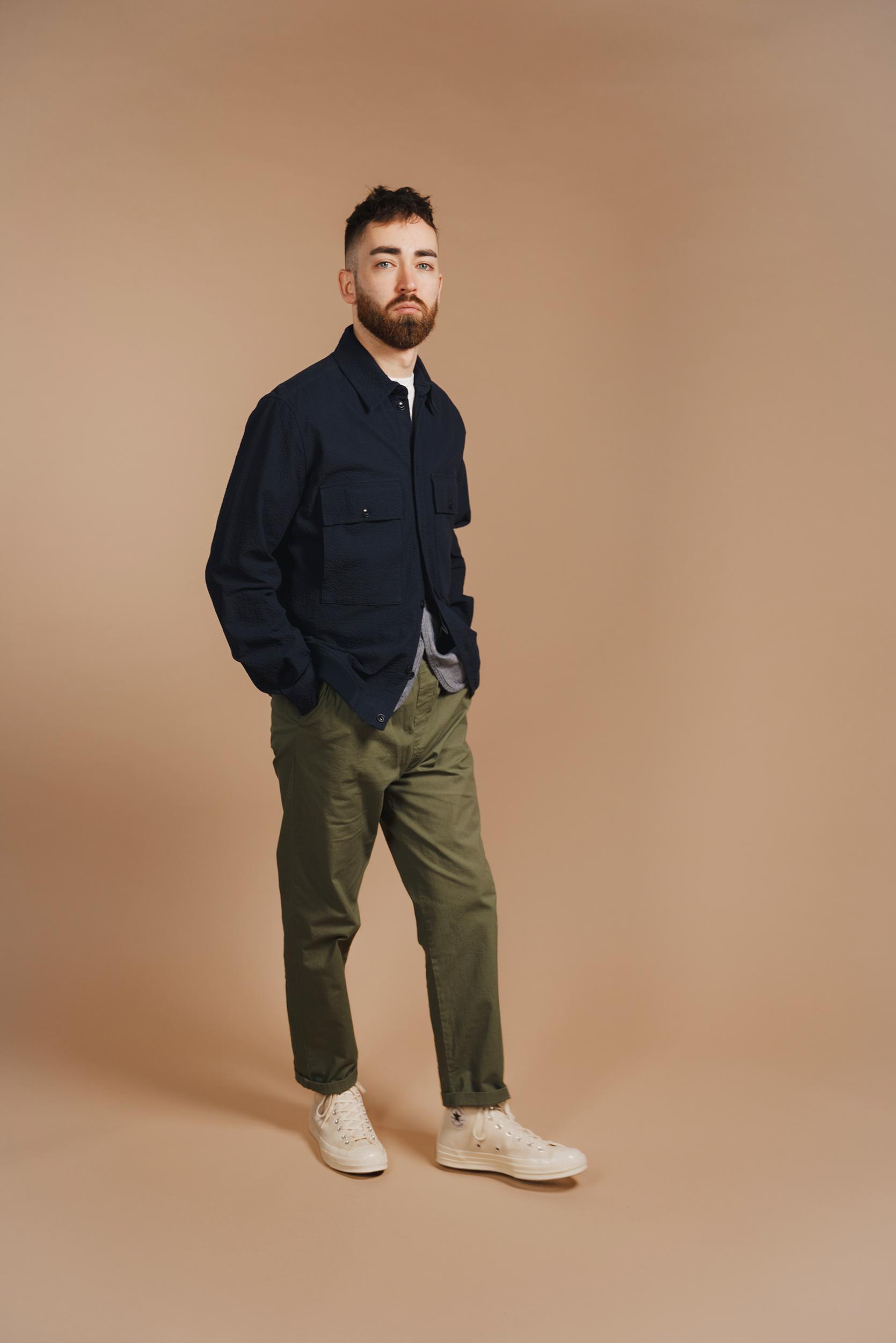 Archive Seersucker Photographer Overshirt Product Image