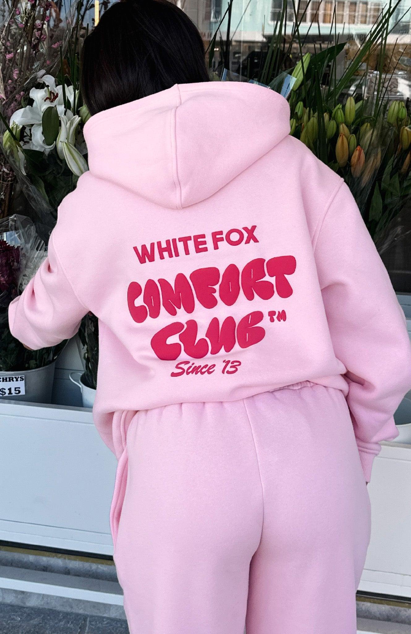 Comfort Club Oversized Hoodie Bon Bon Product Image