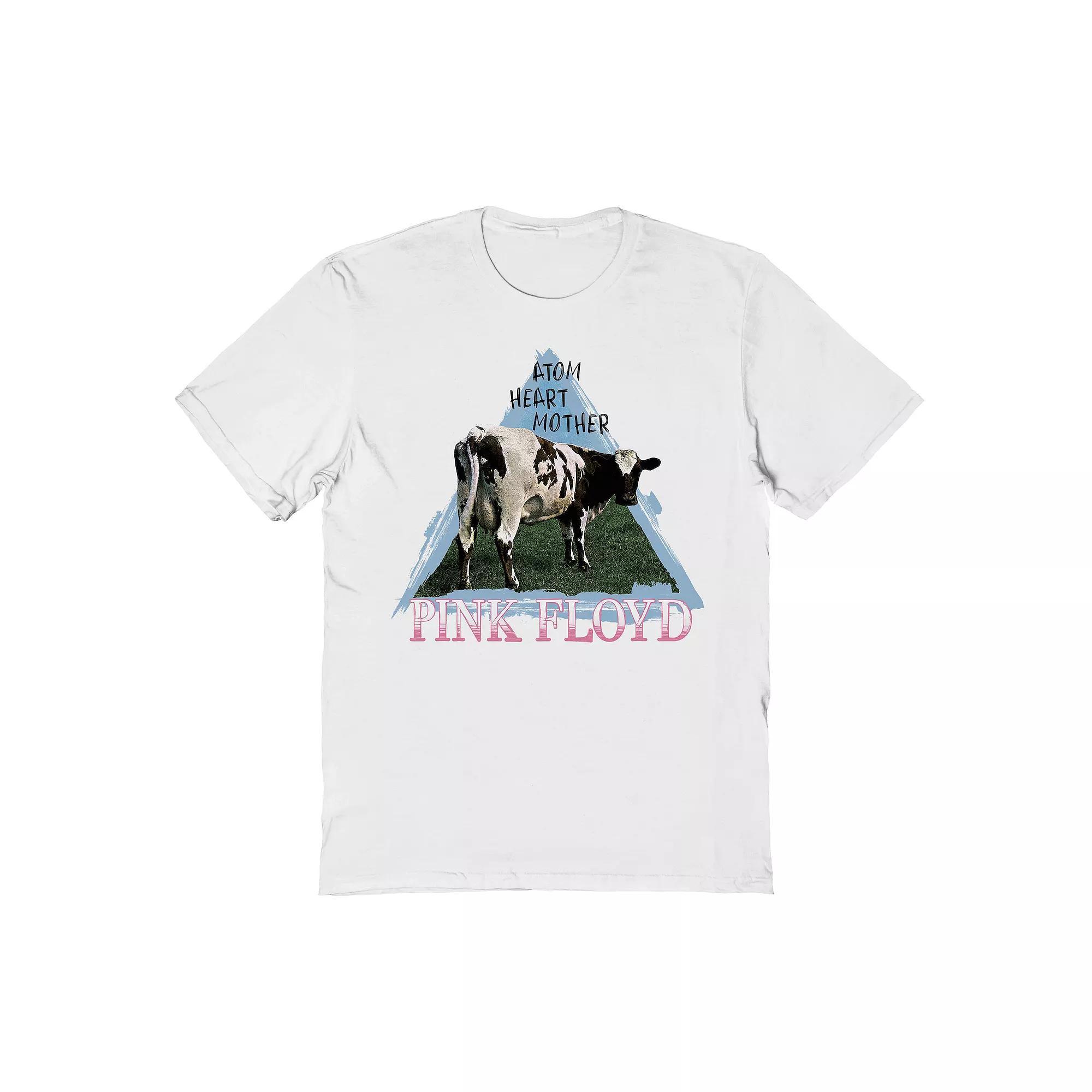 Men's Pink Floyd Graphic Tee, Size: Small, White Product Image