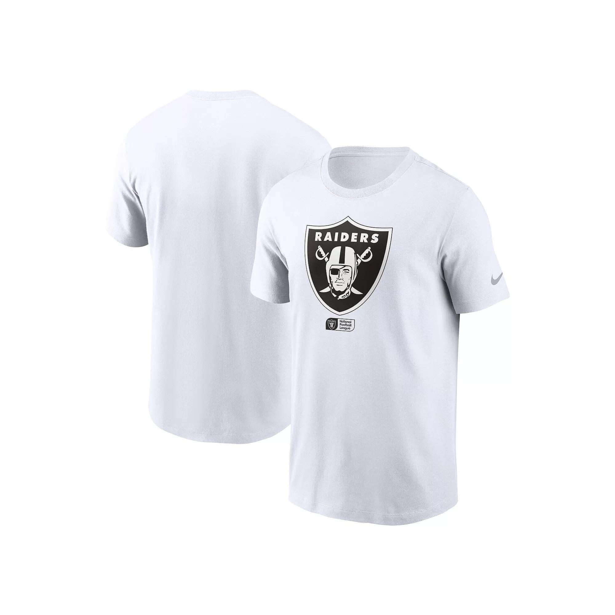 Men's Nike White Las Vegas Raiders Faded Essential T-Shirt, Size: XL, Lvr White Product Image