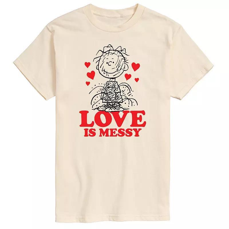 Men's Peanuts Pigpen Love Is Messy Tee,  Product Image