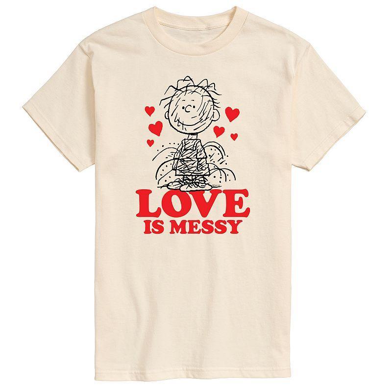 Mens Peanuts Pigpen Love Is Messy Tee Product Image