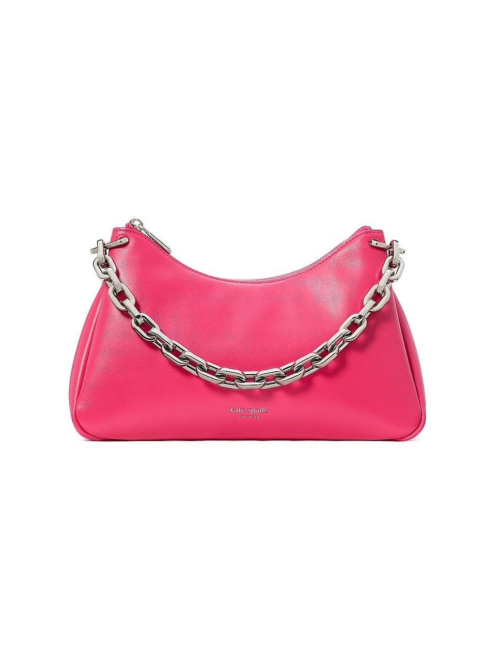 Womens Grace Fine Grain Leather Shoulder Bag Product Image