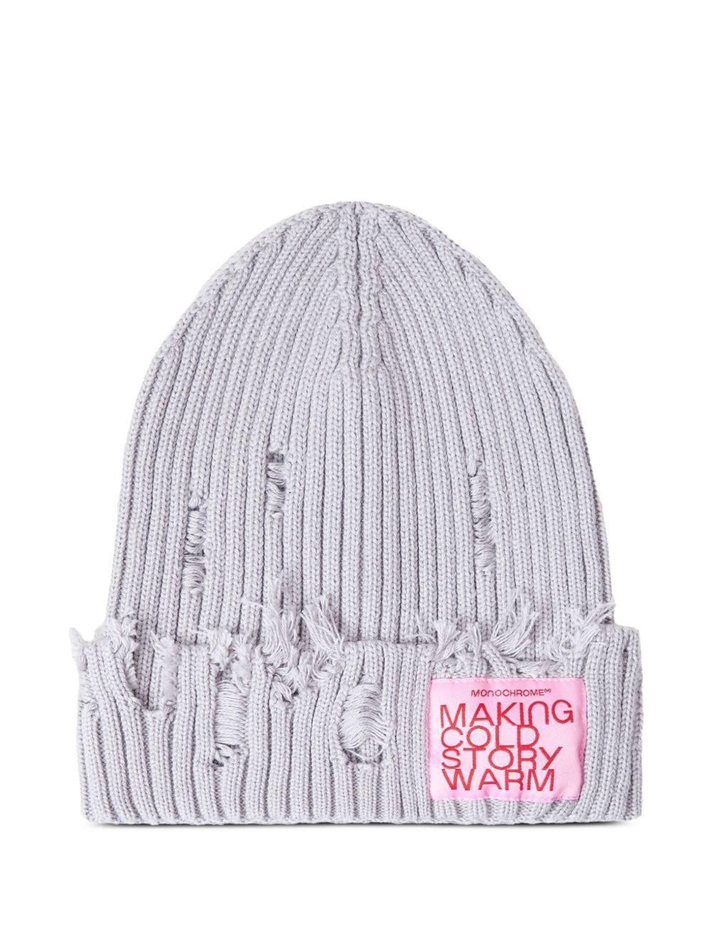 distressed-effect beanie Product Image