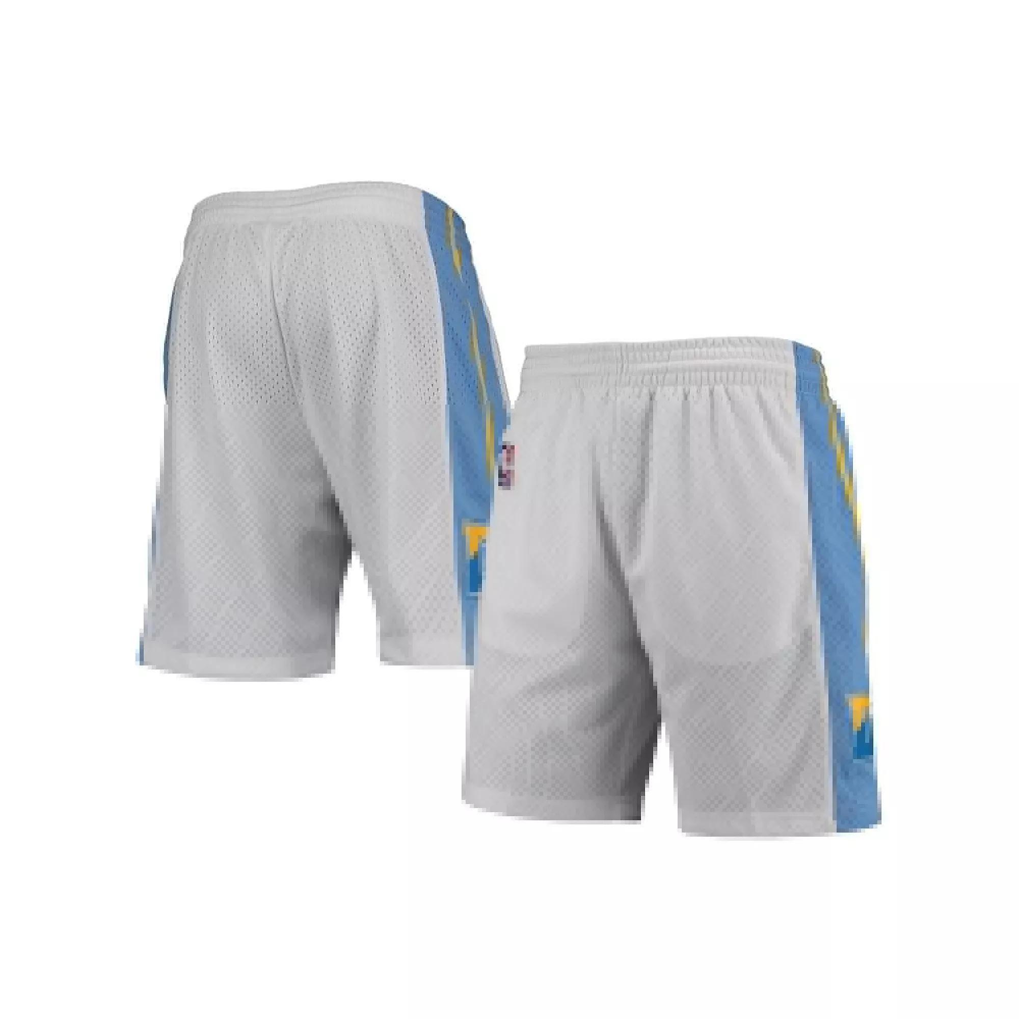 Men's Mitchell & Ness White Denver Nuggets 2006-07 Hardwood Classics Swingman Shorts, Size: Large, Nug White Product Image