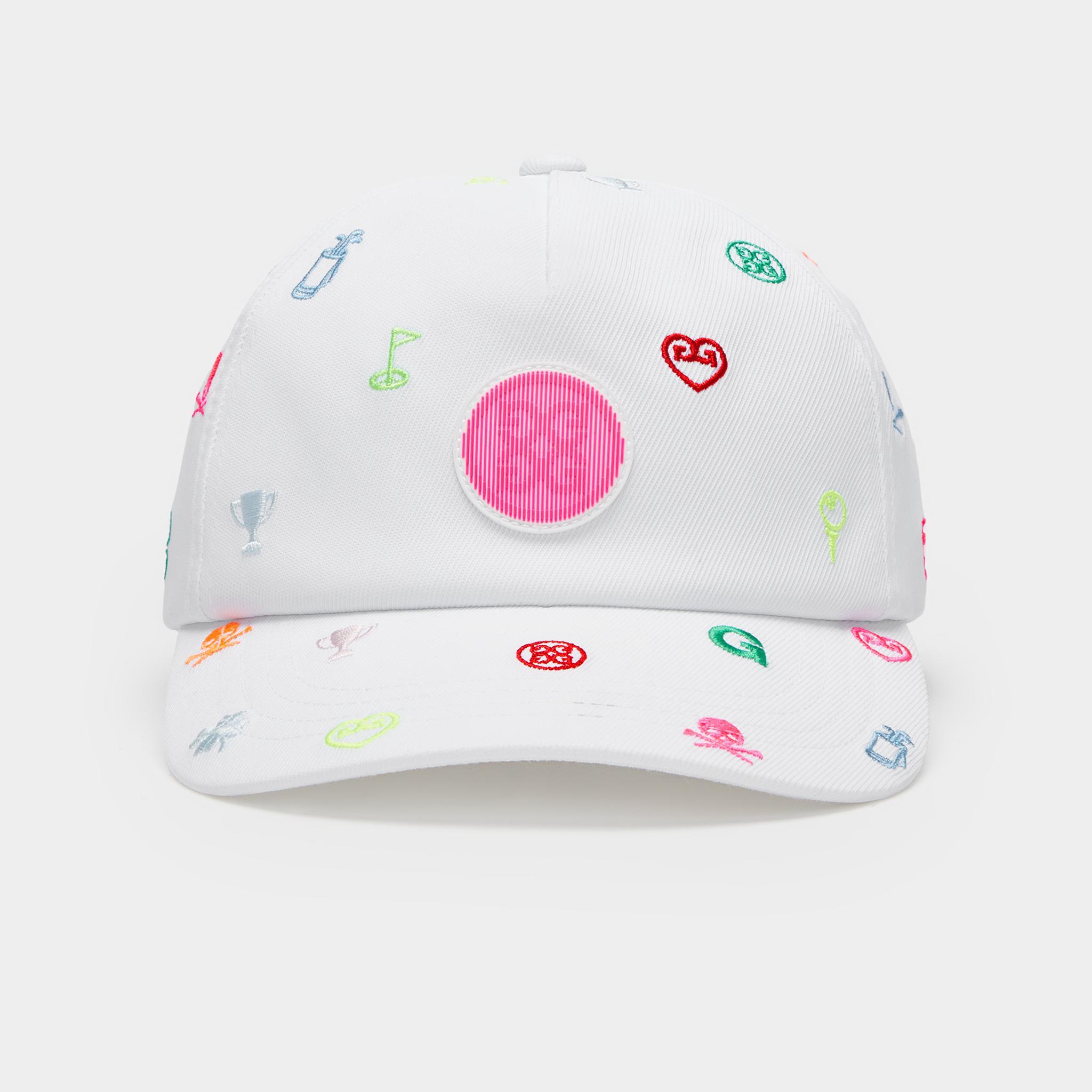 EMBROIDERED ICON STRETCH TWILL SNAPBACK HAT Product Image