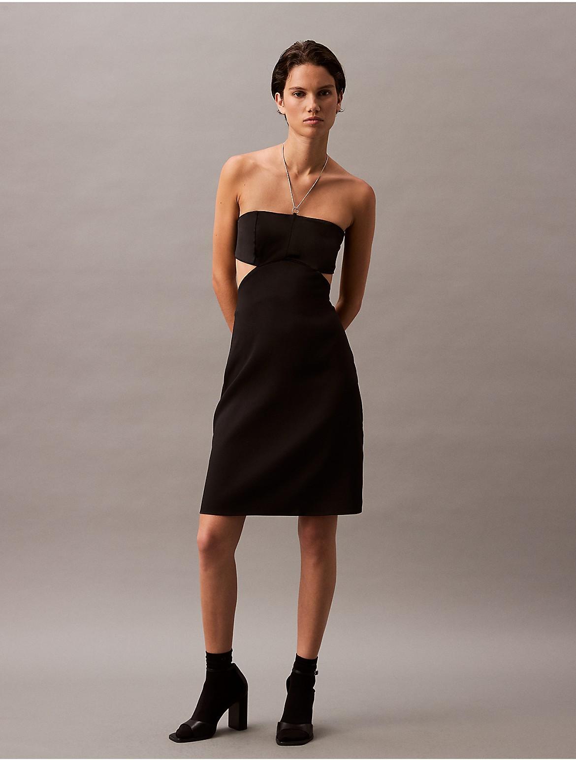 Halter Cut Out Mini Dress Product Image