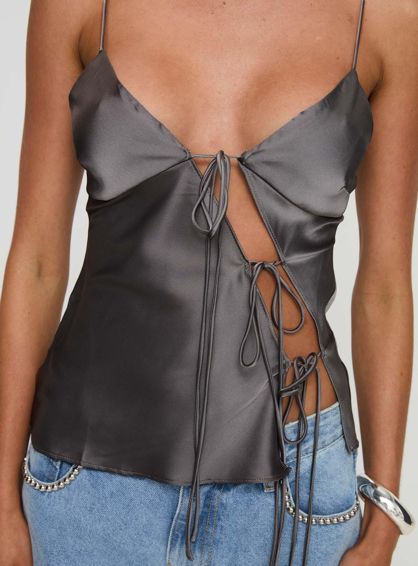 Mariah Top Grey Product Image