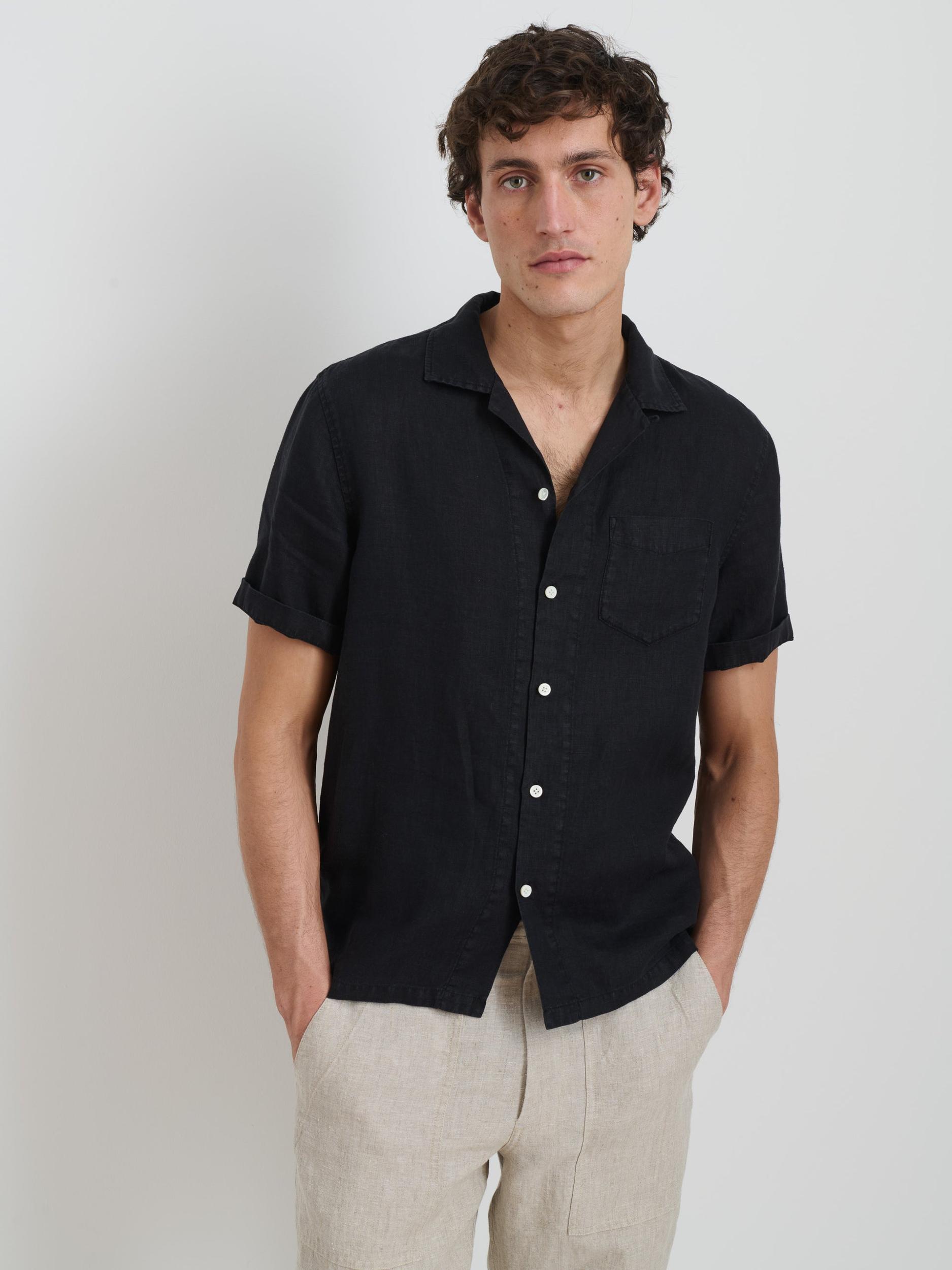 Garment Dyed Pull On Field Short In Linen Product Image